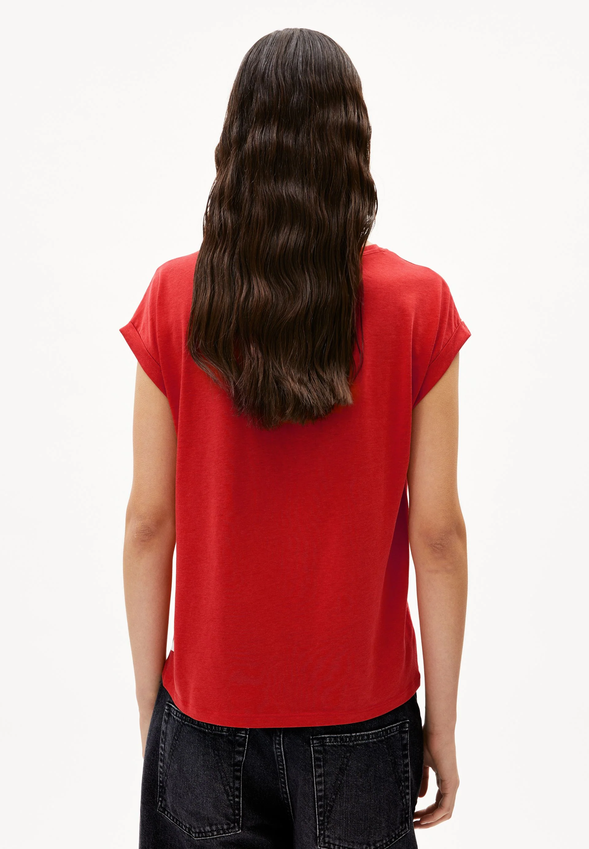 JILAANA T-SHIRT | coral blush - Image 2