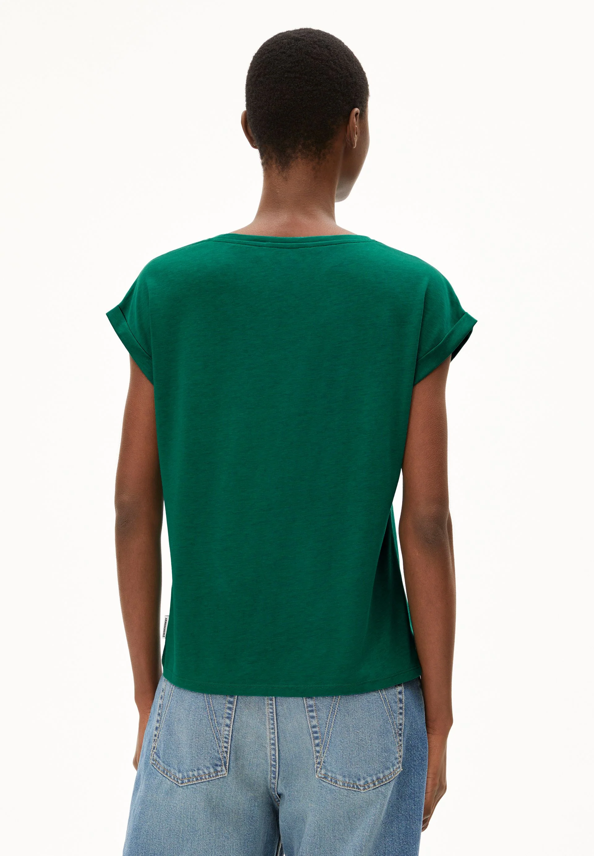 JILAANA T-SHIRT | emerald green - Image 2