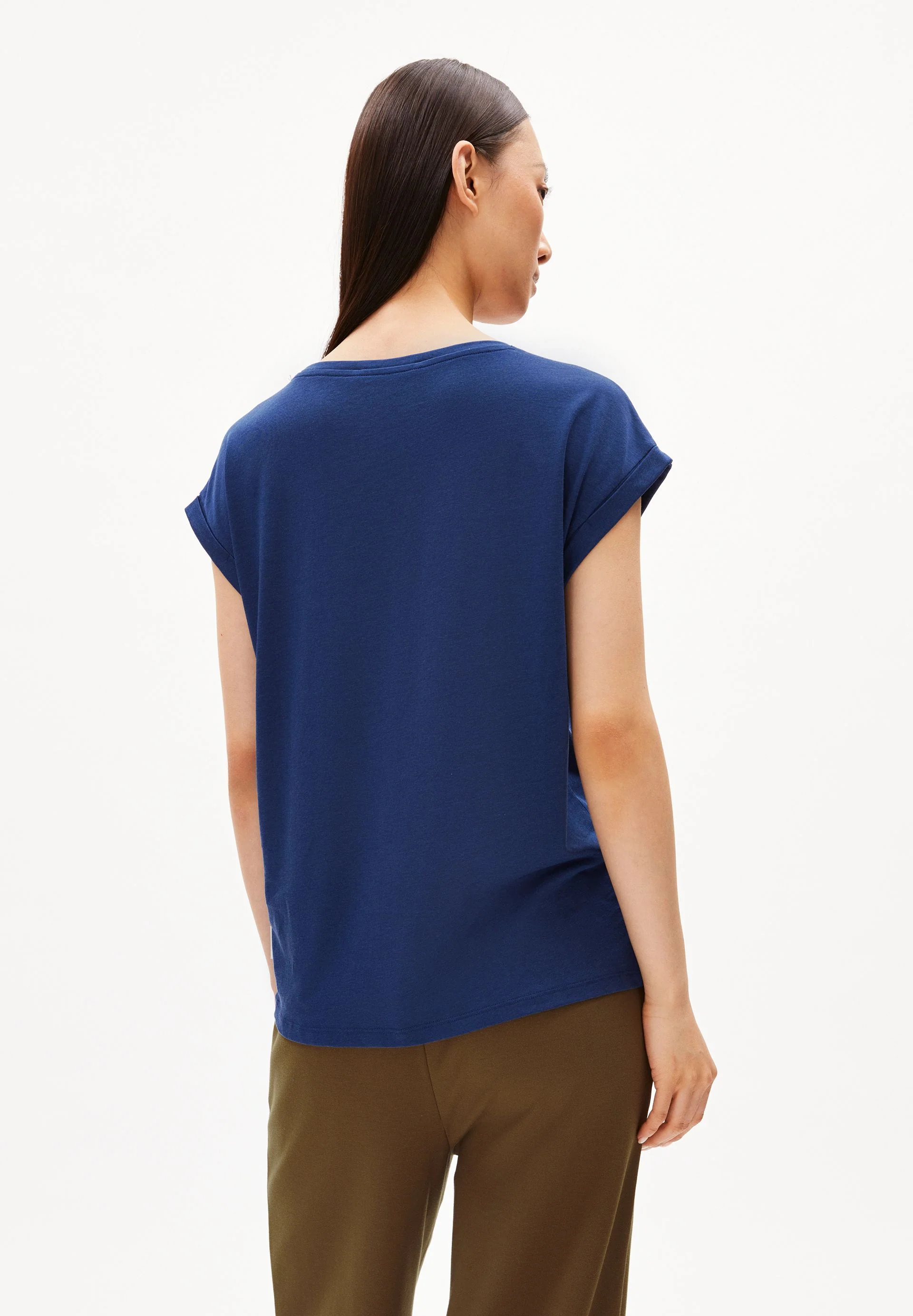 JILAANA T-SHIRT | faded indigo - Image 2