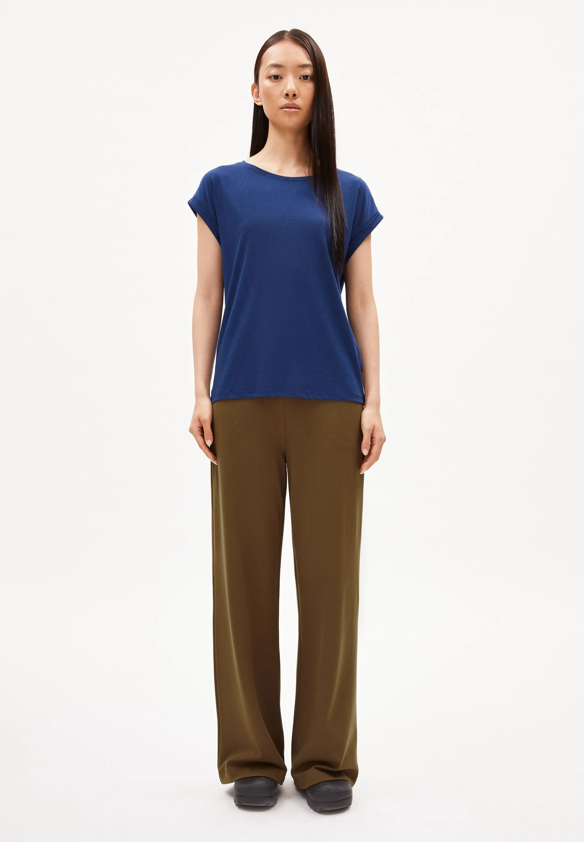 JILAANA T-SHIRT | faded indigo - Image 5