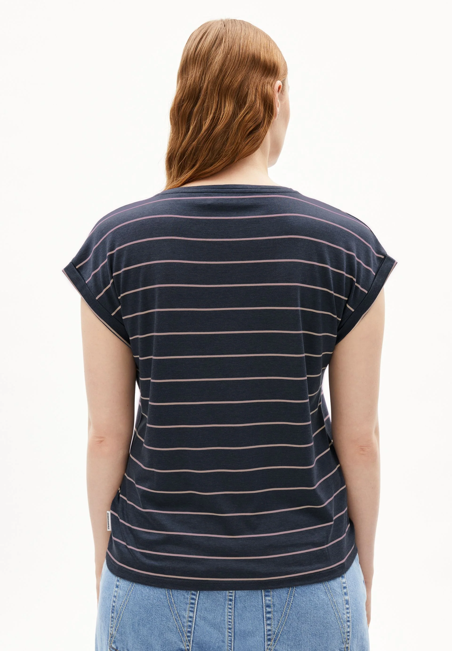 JILAANA FINE STRIPES | moonlight gray-rosalilly - Image 2