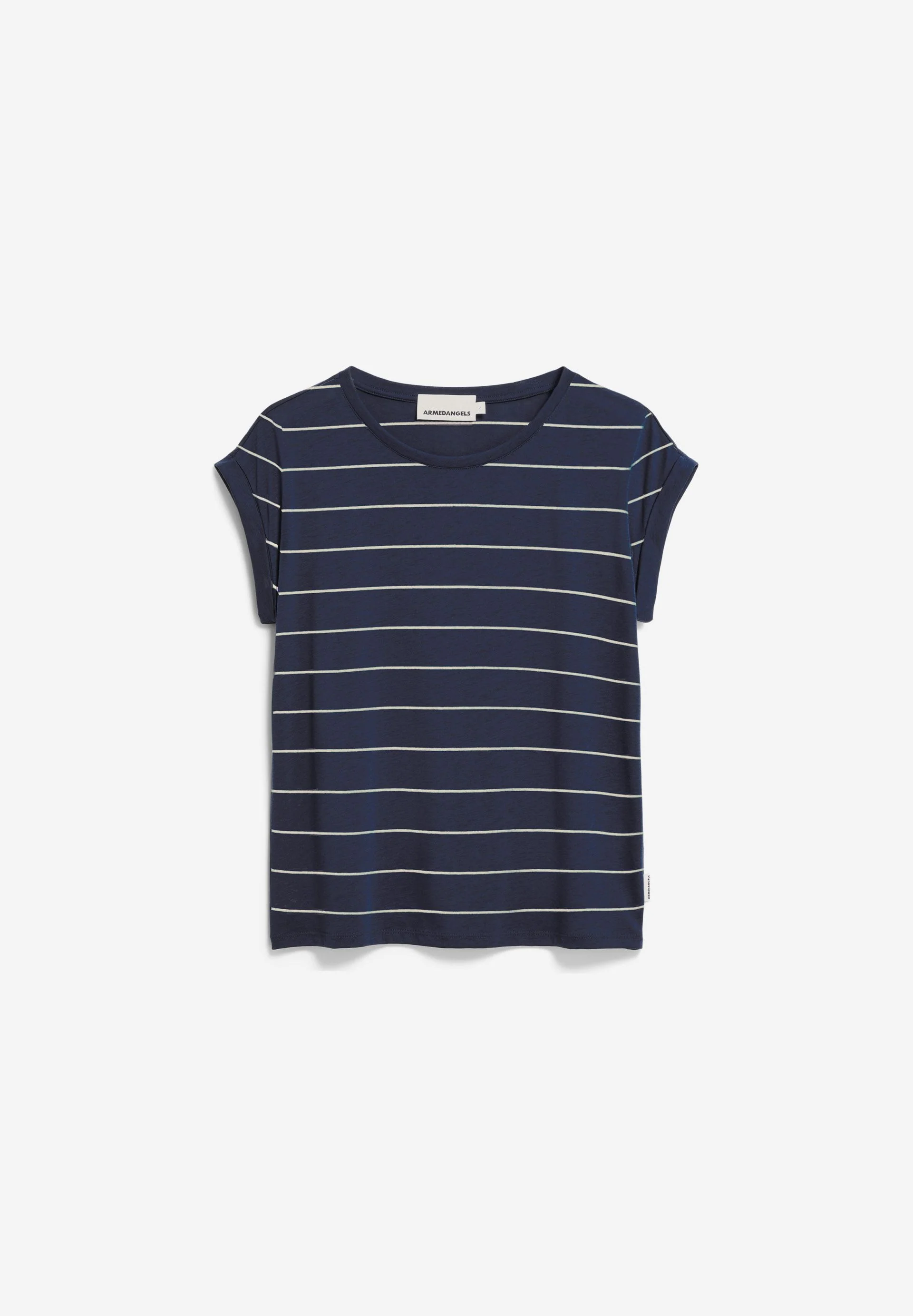 JILAANA FINE STRIPES | night sky-oatmilk - Image 6