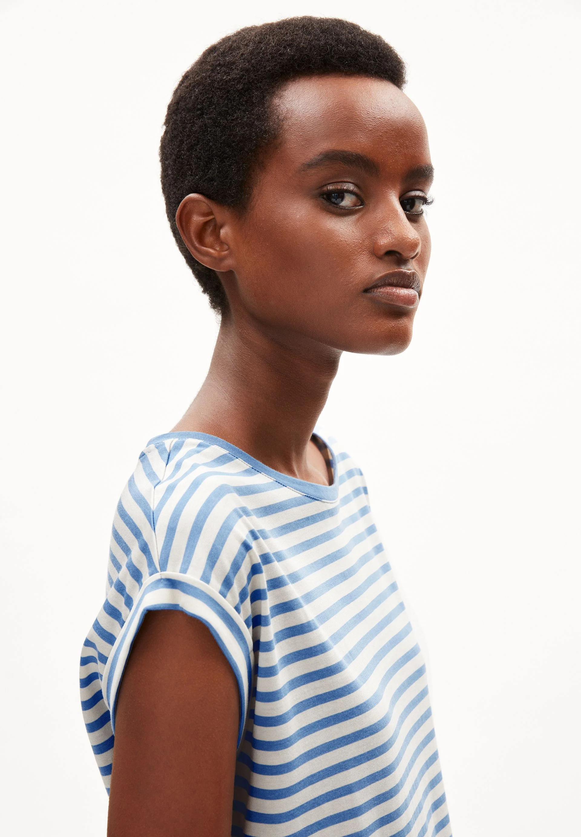 JILAANA STRIPES | iceberg blue-oatmilk - Image 3