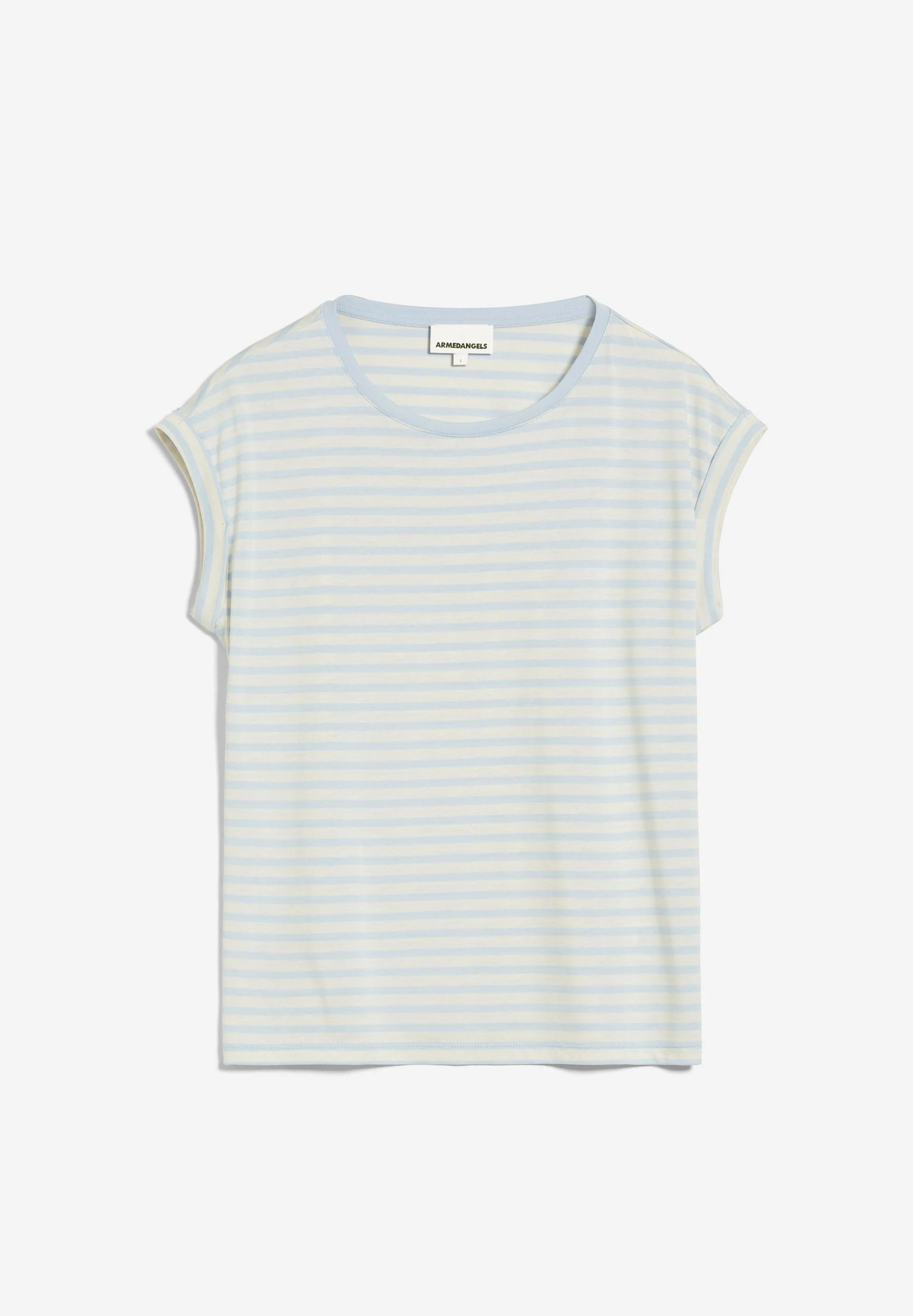 JILAANA STRIPES | morning sky-oatmilk - Image 6