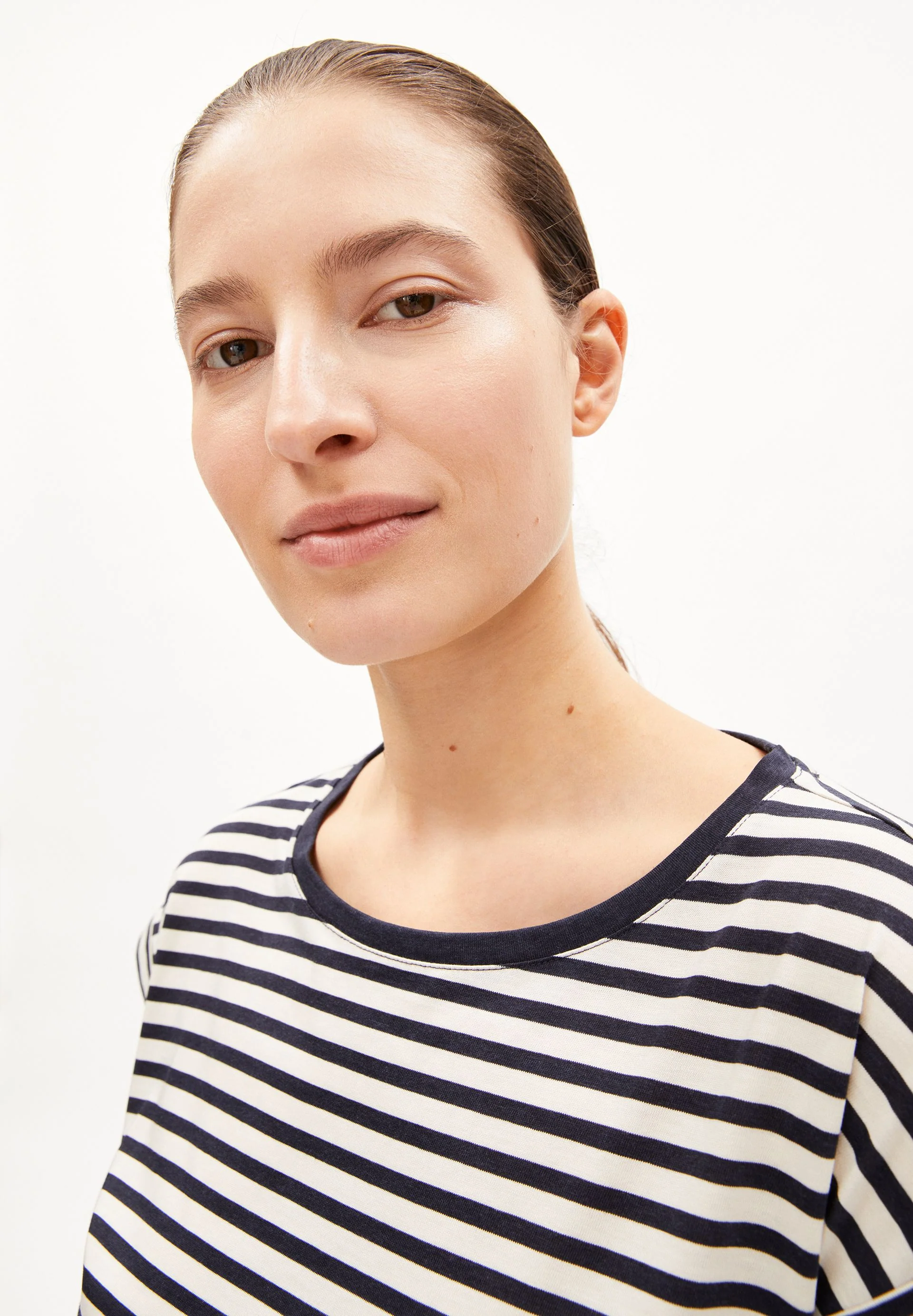 JILAANA STRIPES | night sky-oatmilk - Image 3