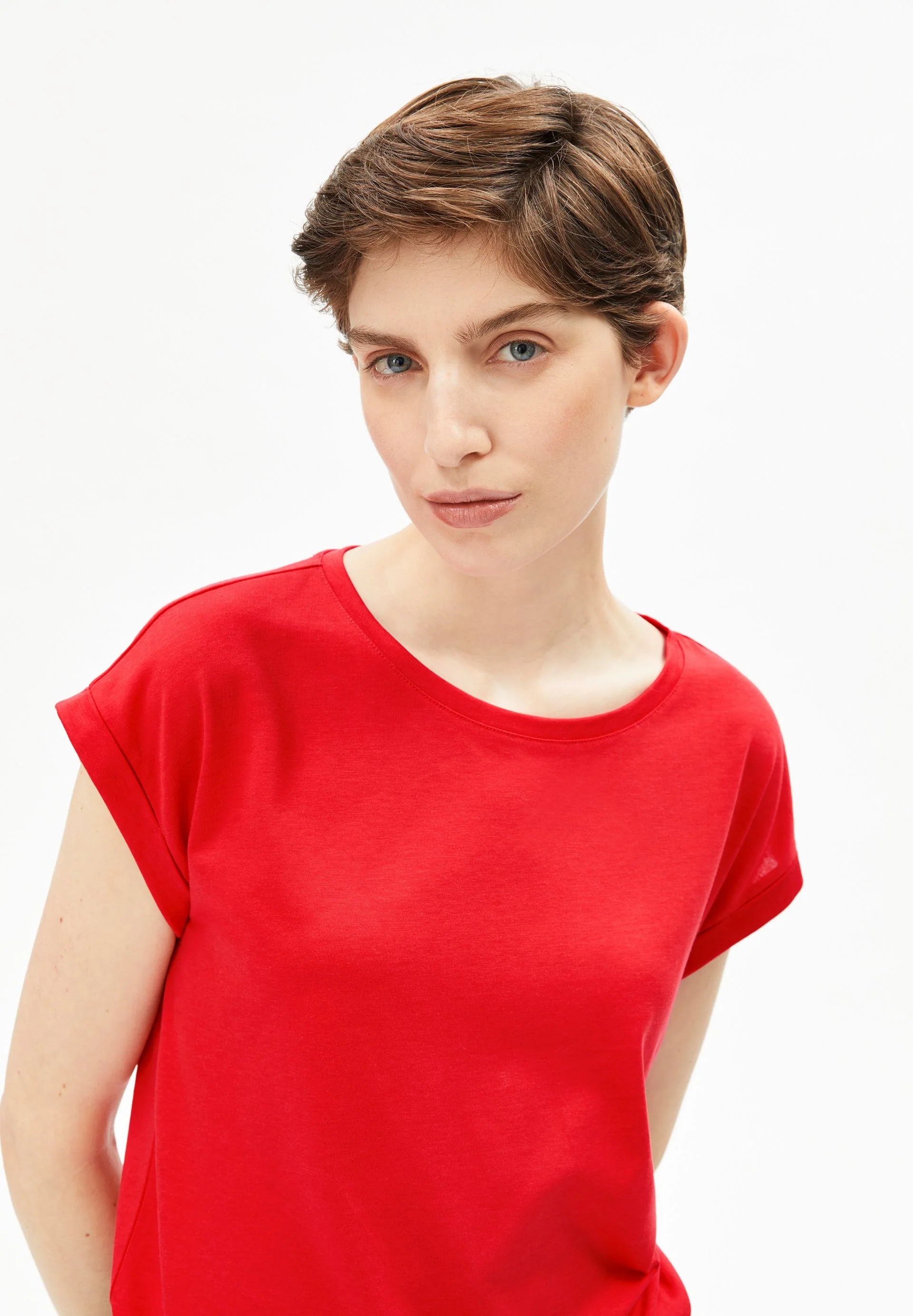 JILAANA T-SHIRT | mars red - Image 3