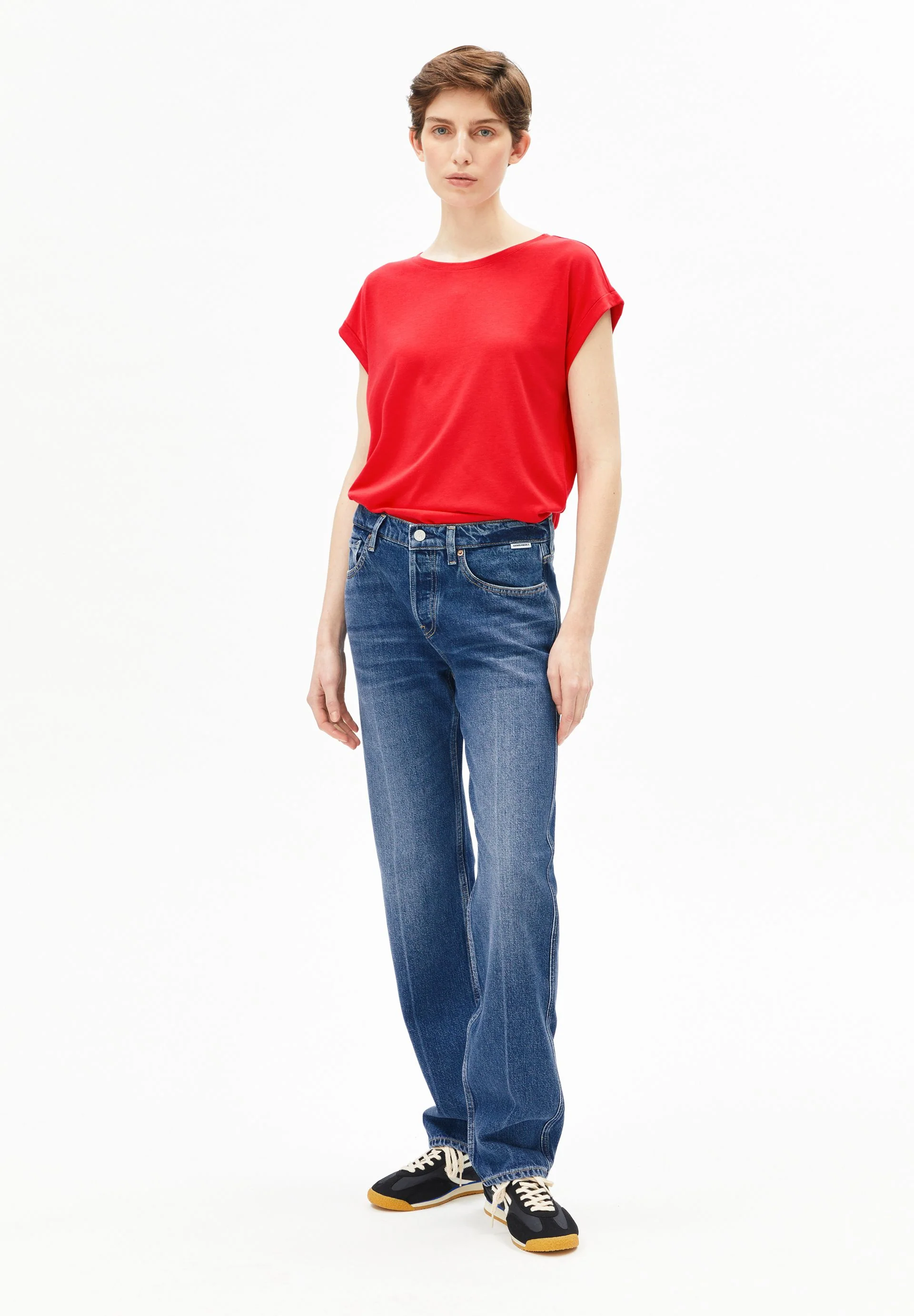 JILAANA T-SHIRT | mars red - Image 5