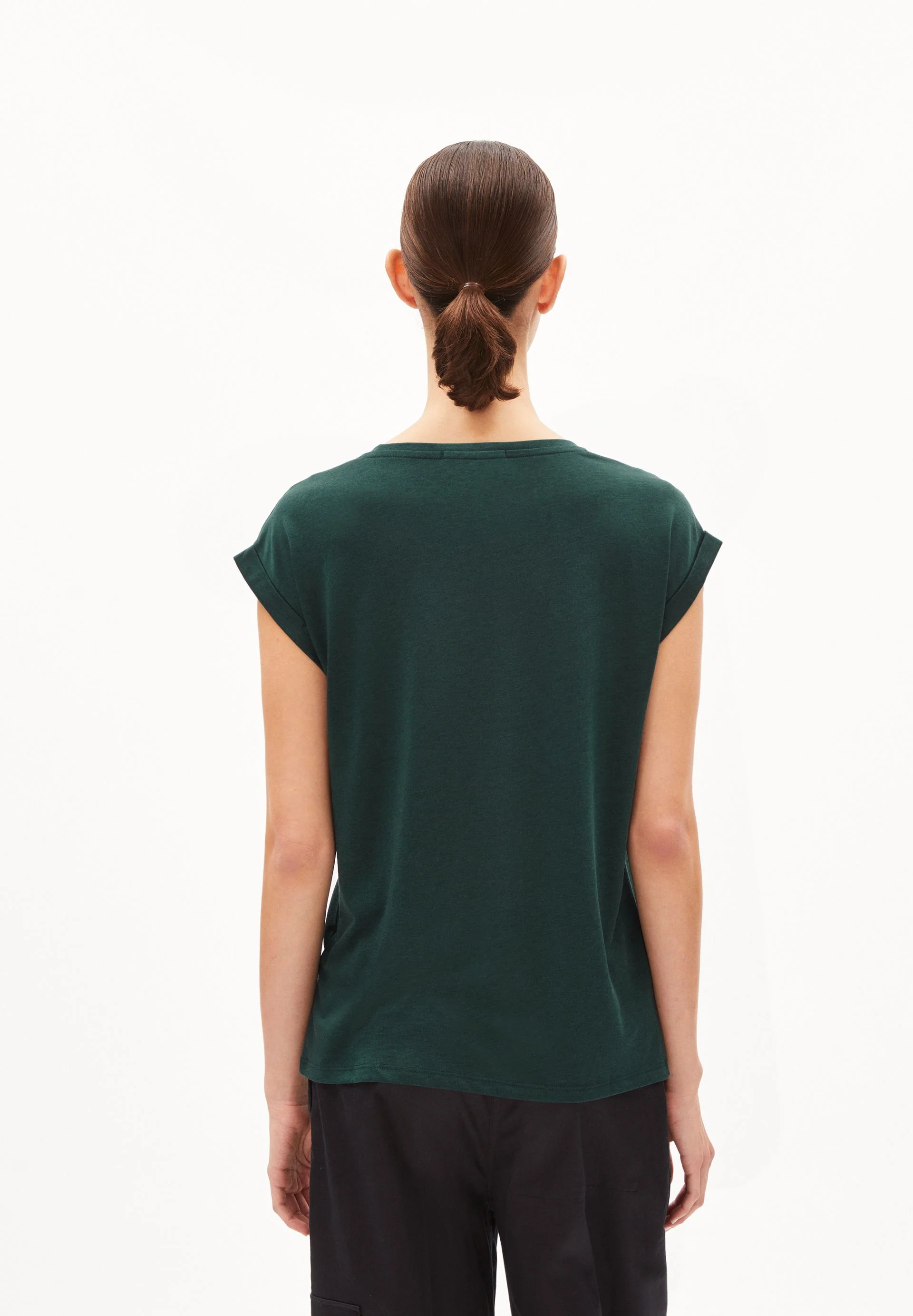 JILAANA T-SHIRT | teal stone - Image 2
