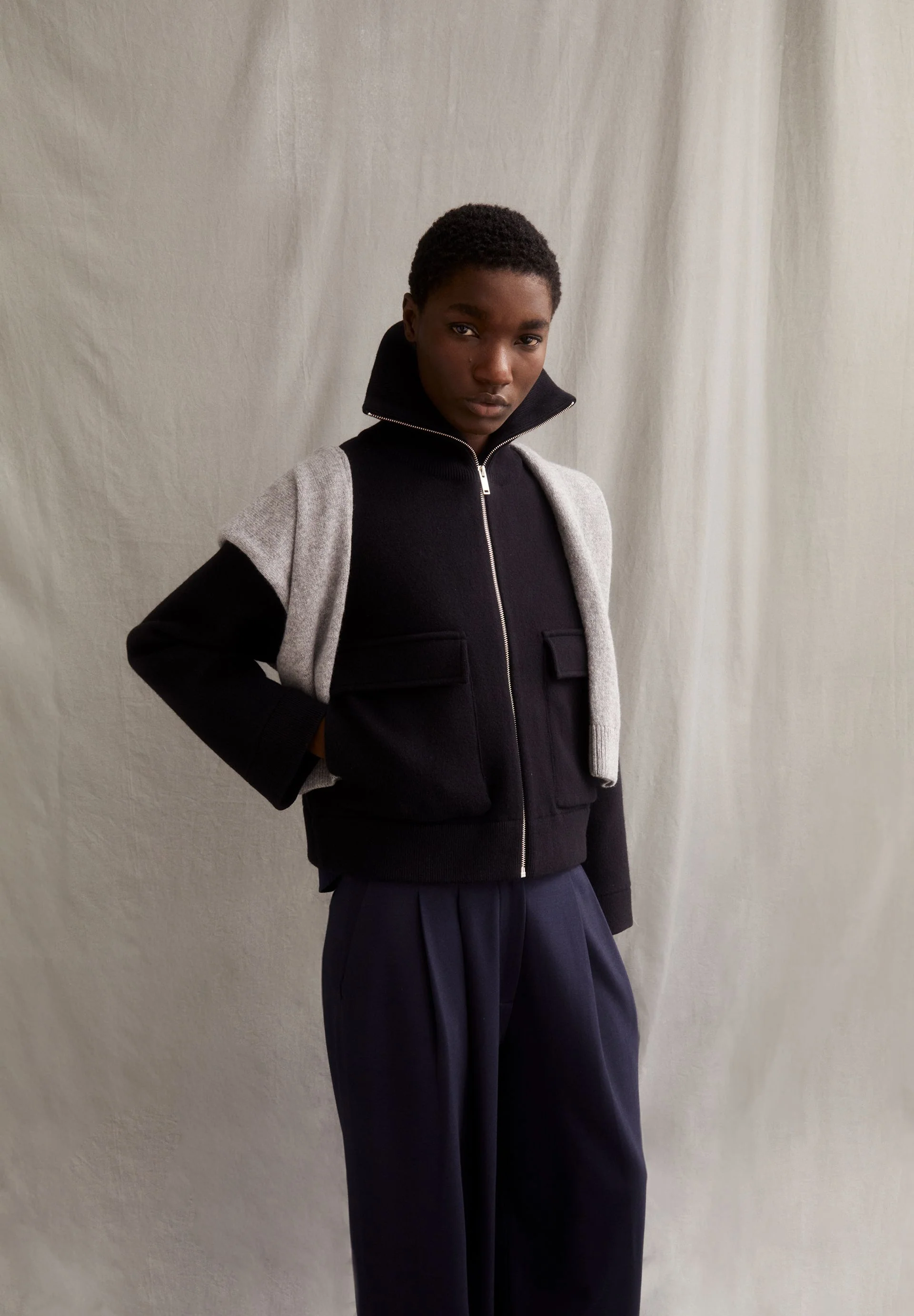 JOANIAAS STRICKJACKE | black - Image 4