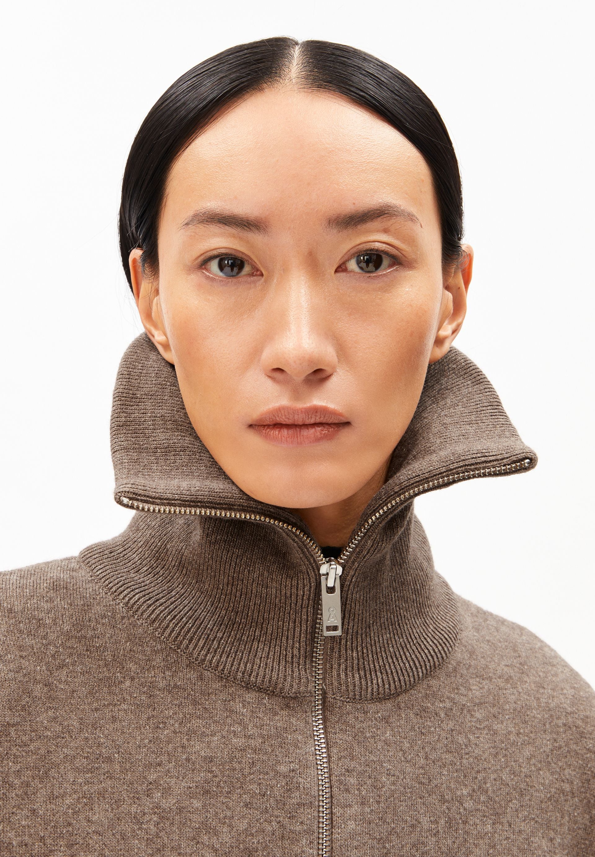 JOANIAAS STRICKJACKE | cinnamon dust melange - Image 3