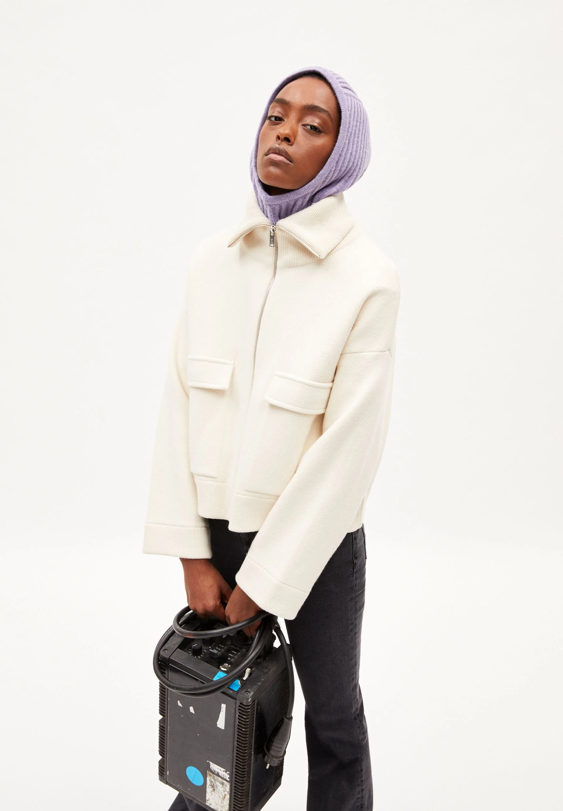 JOANIAAS STRICKJACKE | oatmilk-oatmilk - Image 4