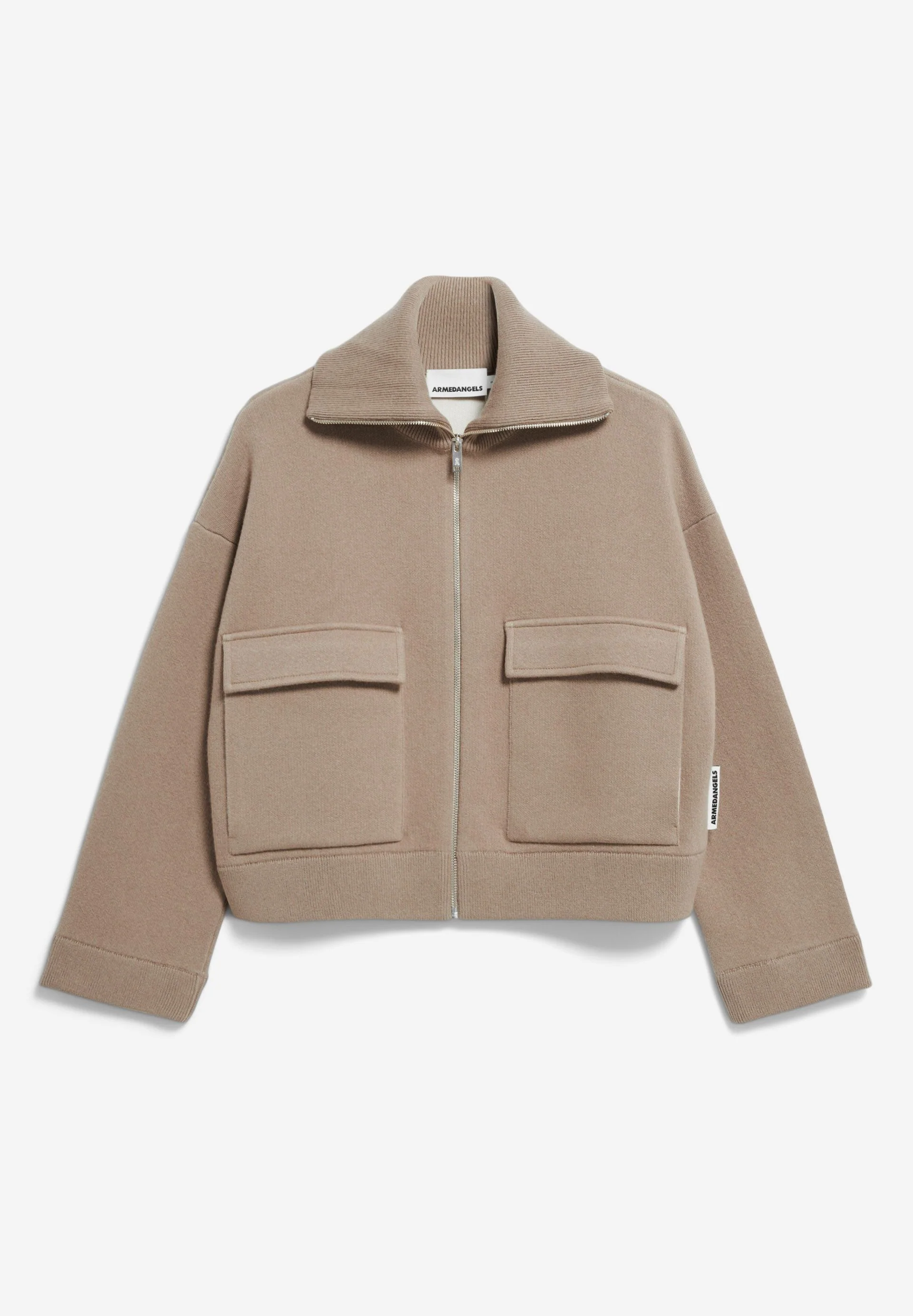 JOANIAAS STRICKJACKE | shiitake - Image 6