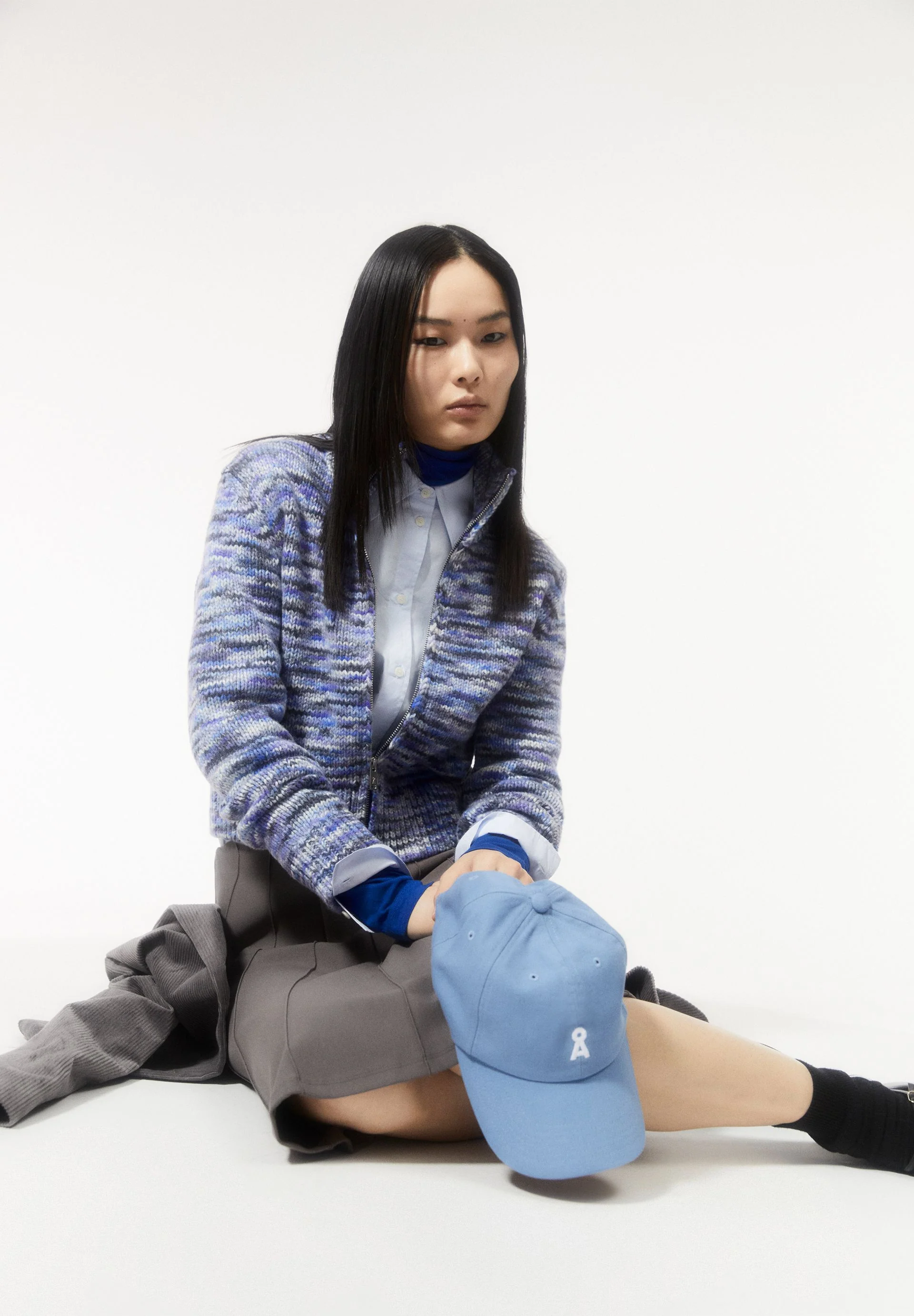 JOELAA PRINTED | faded indigo - Image 4