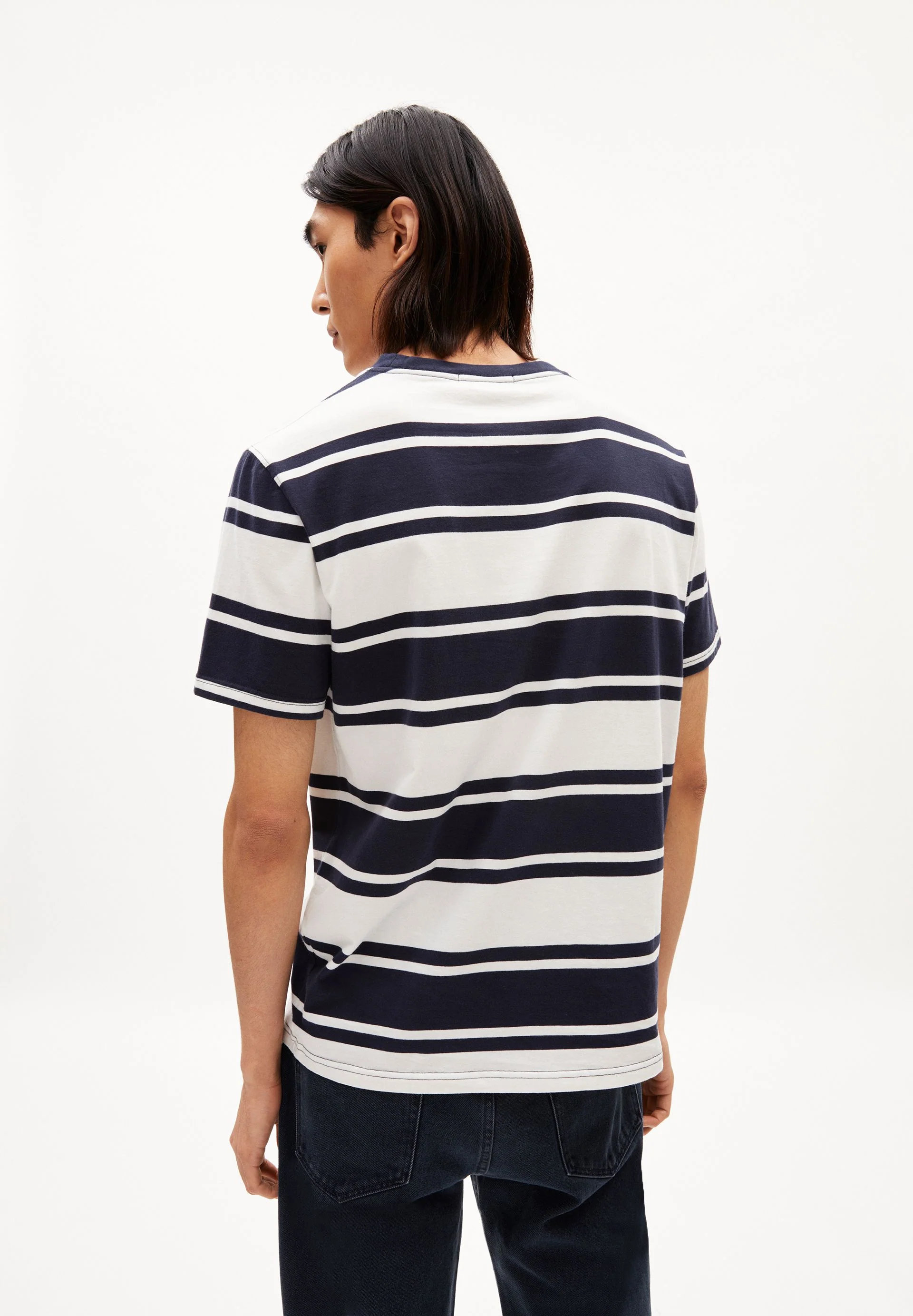 JOSCHAA STRIPES | night sky-off white - Image 2