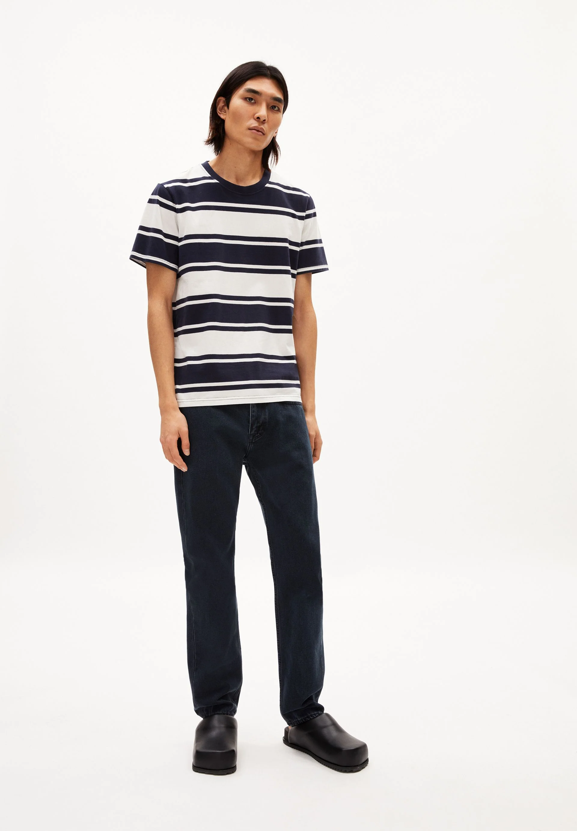 JOSCHAA STRIPES | night sky-off white - Image 5