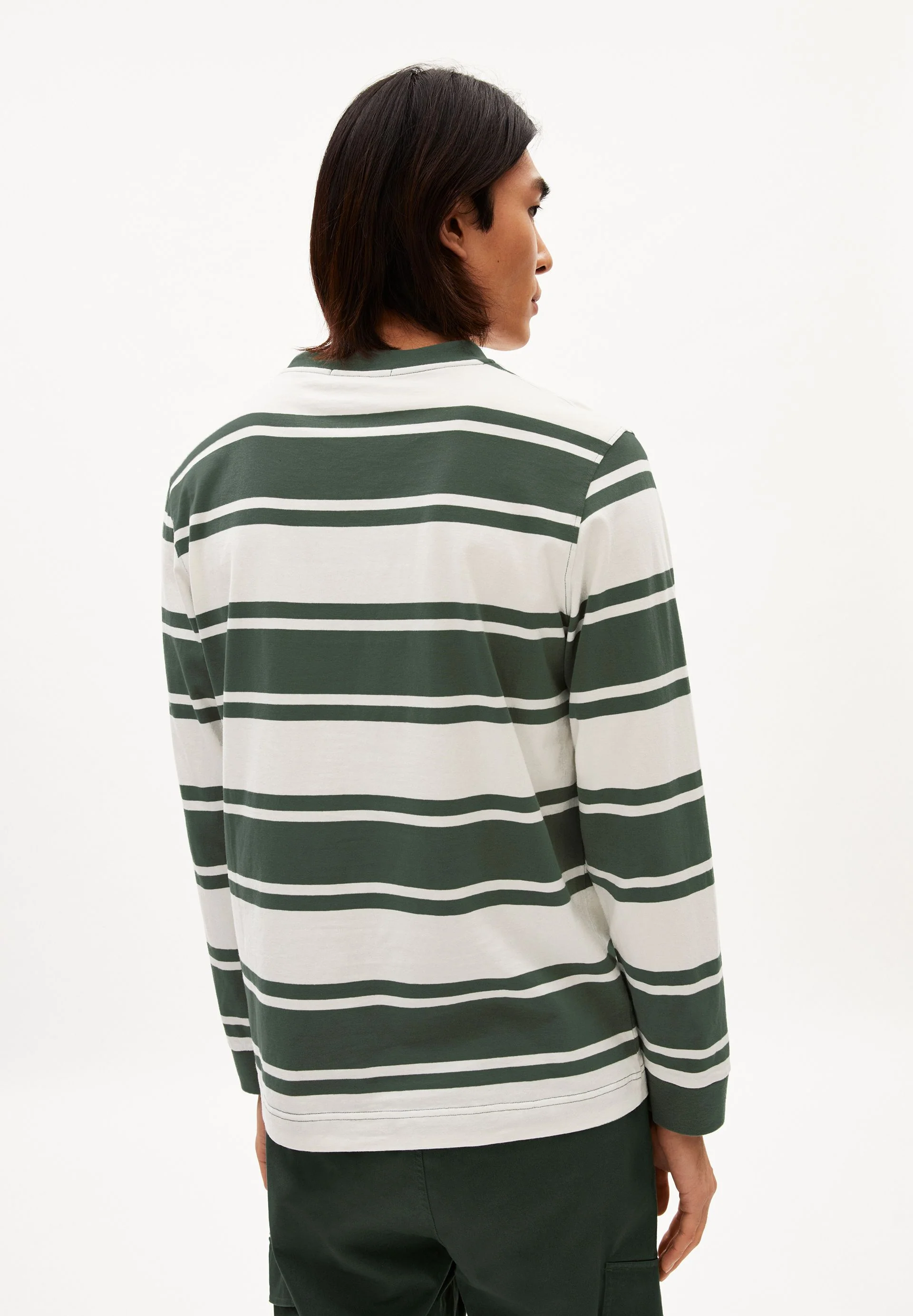 JOSCHKAA STRIPES | boreal green - off white - Image 2