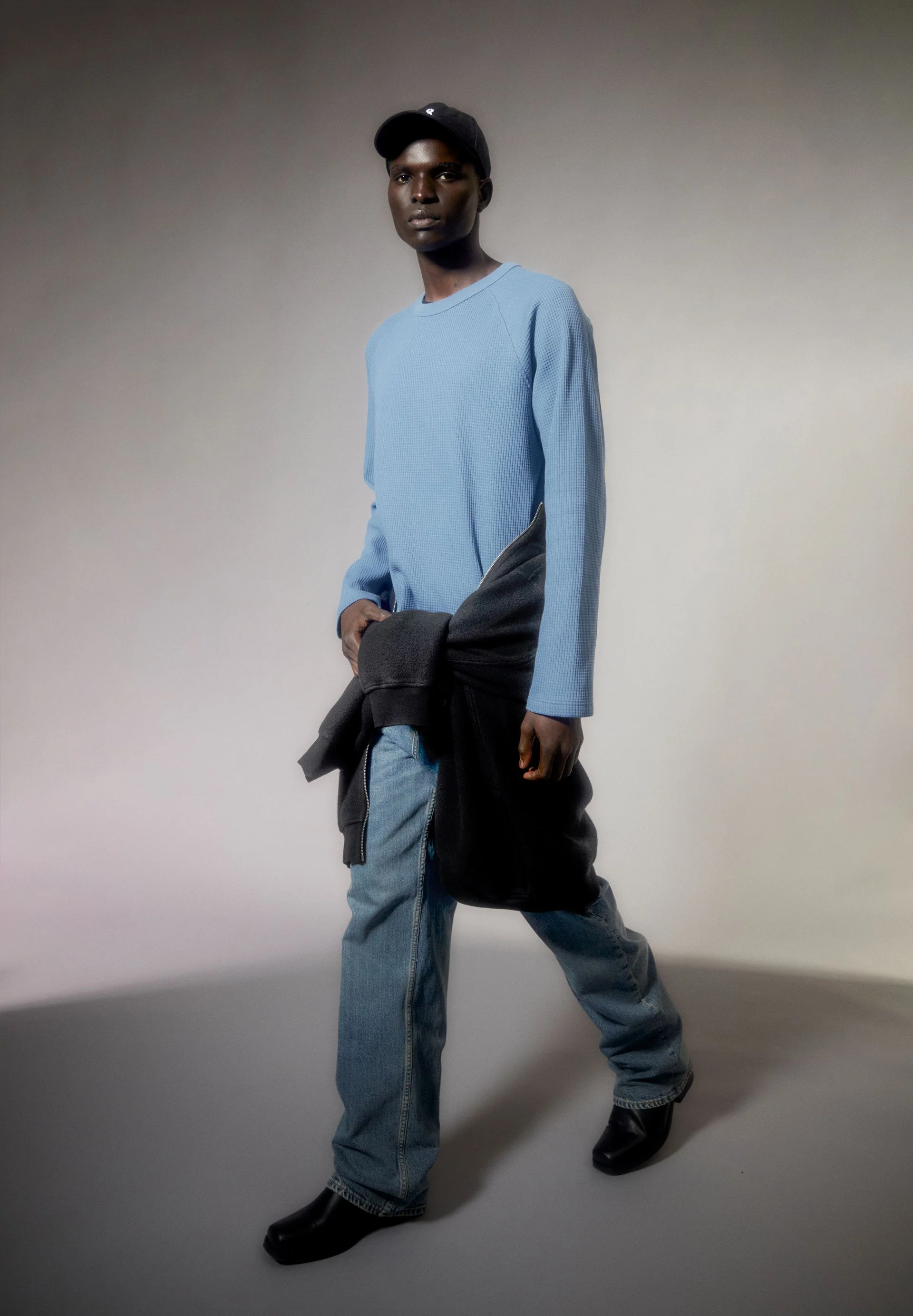 JOSUAA WAFFLE | vintage blue - Image 4