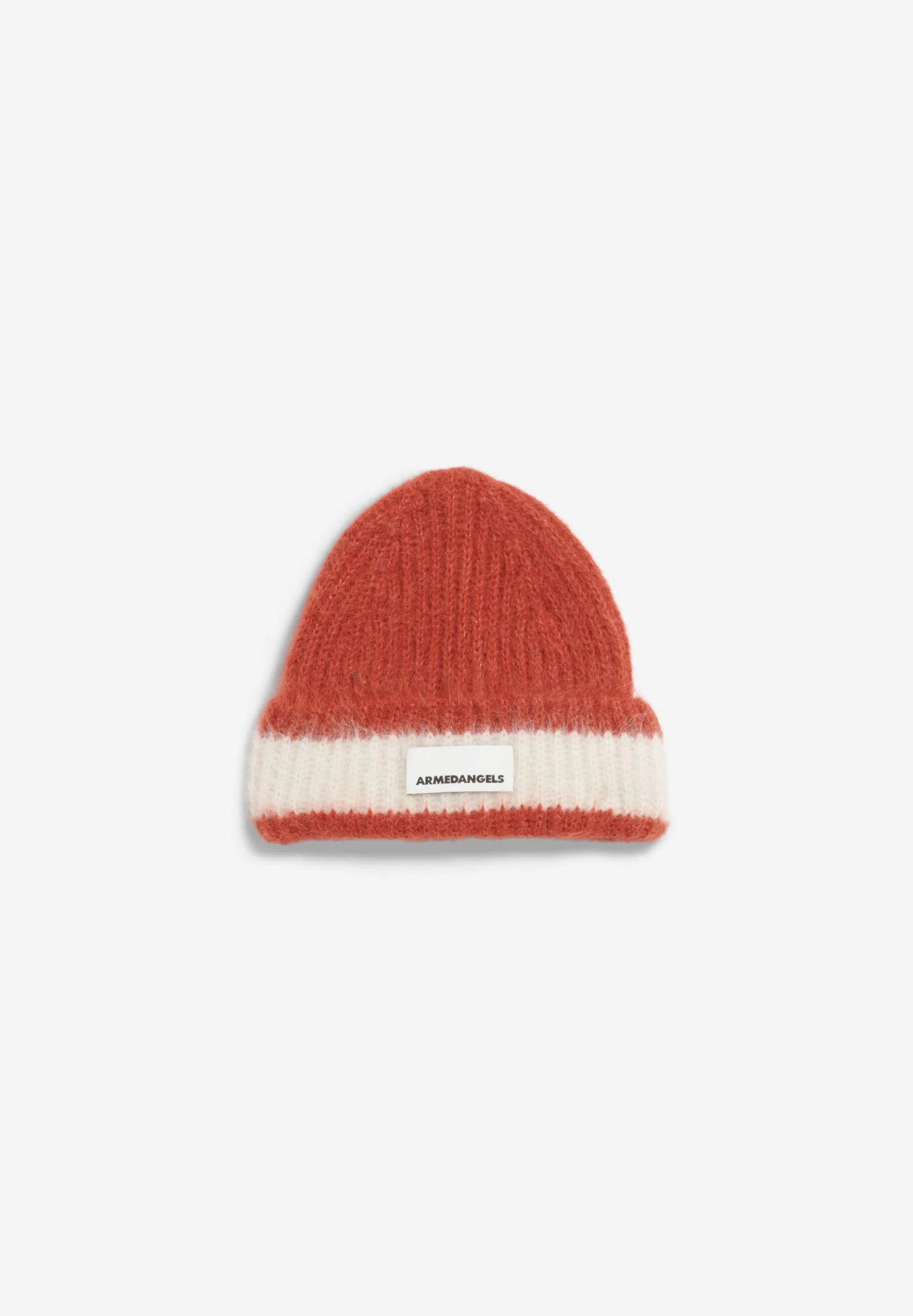 JUPILAA STRIPED UN-WASTED MÜTZE | emergency red-oatmilk - Image 4