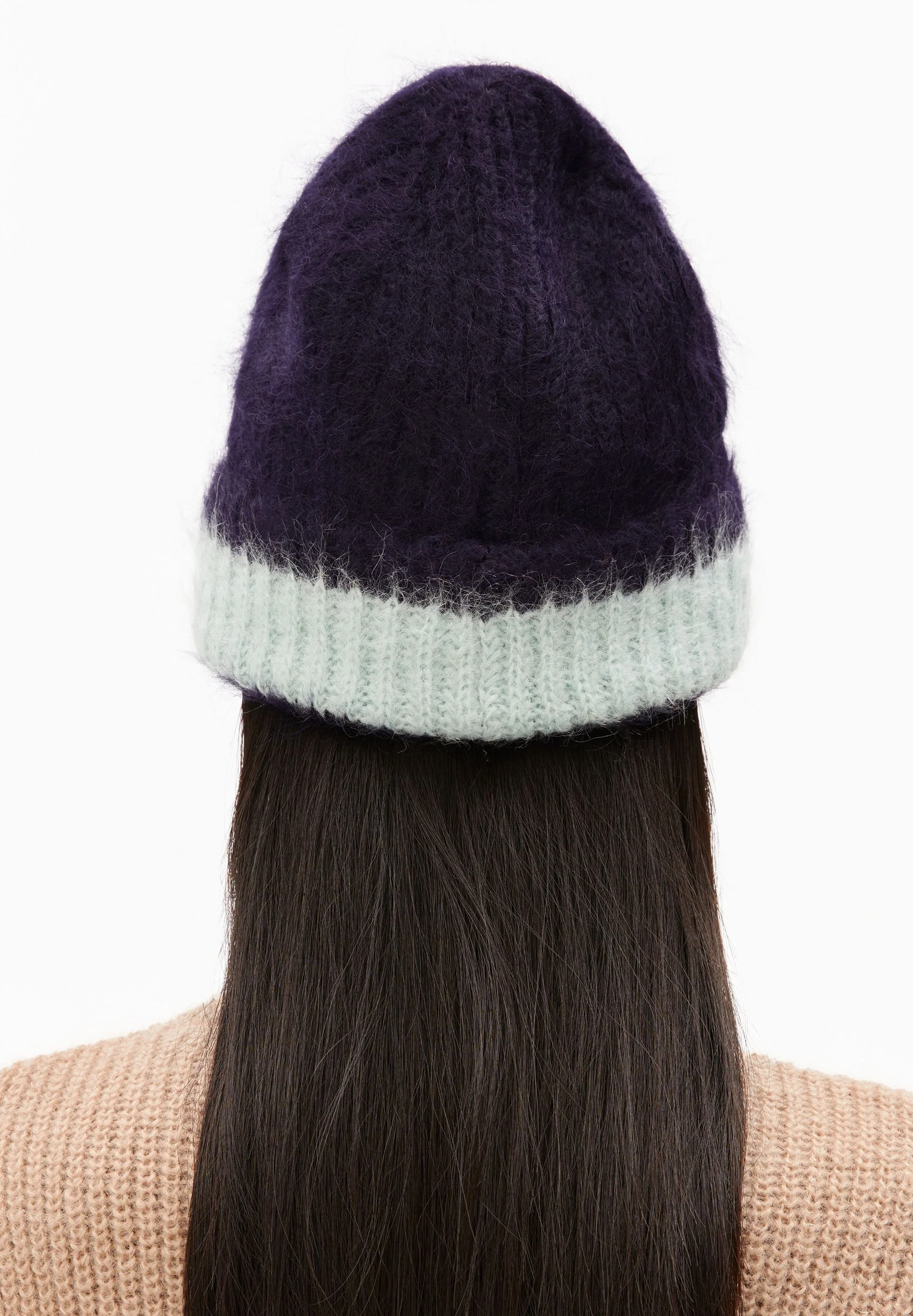 JUPILAA STRIPED UN-WASTED MÜTZE | night sky-polar green - Image 2