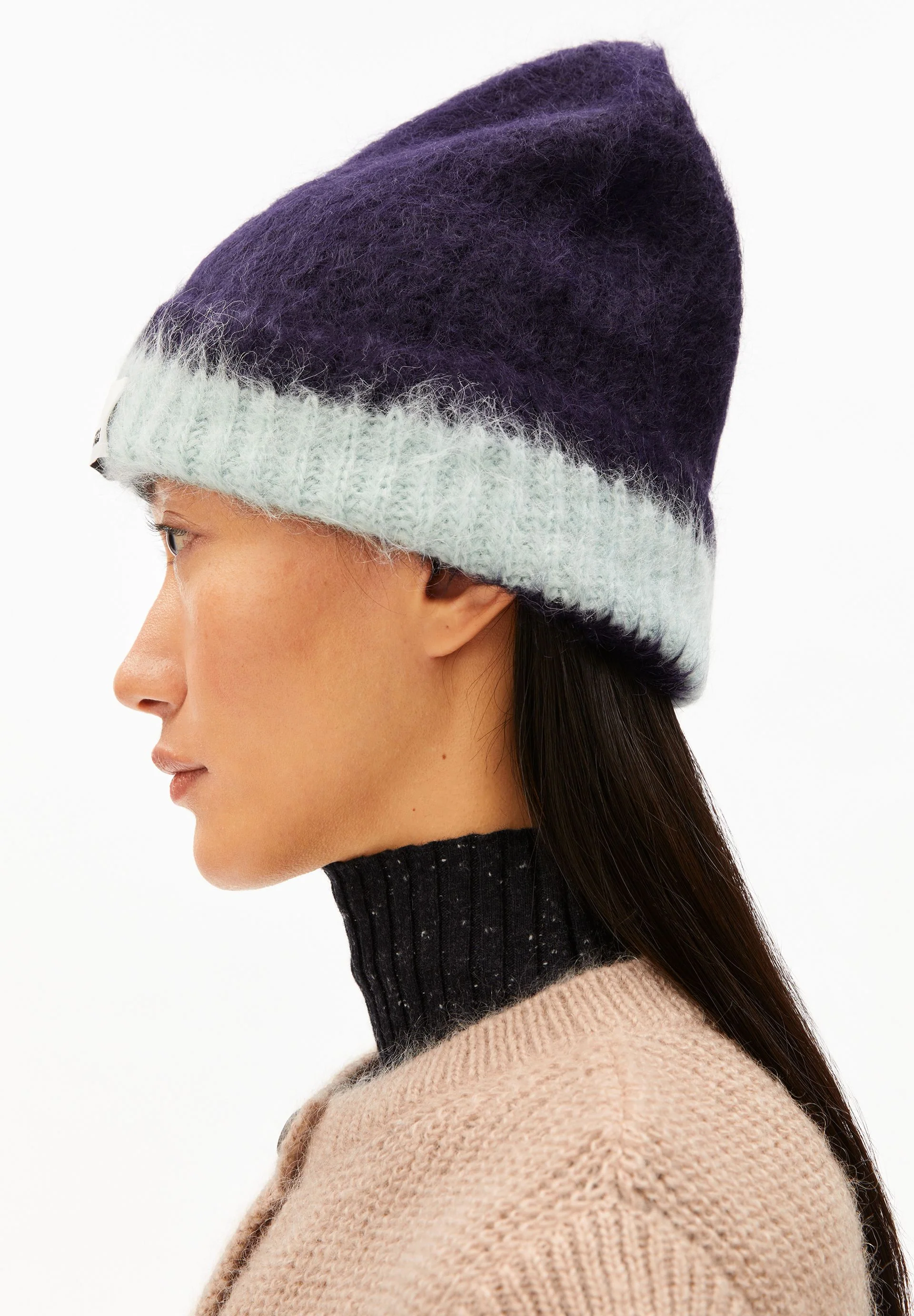 JUPILAA STRIPED UN-WASTED MÜTZE | night sky-polar green - Image 3