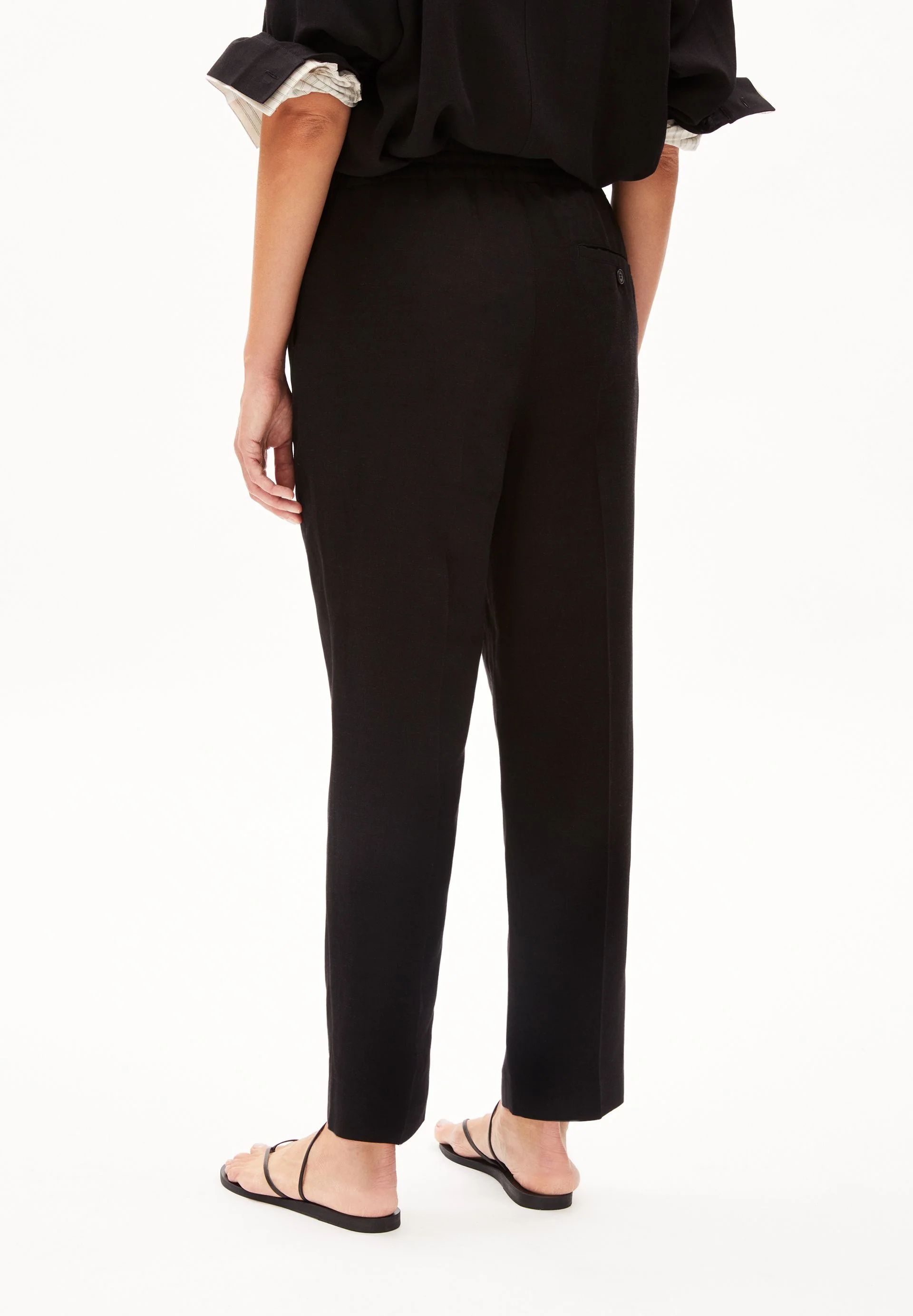 KAADIA TAPERED LINO | black - Image 2