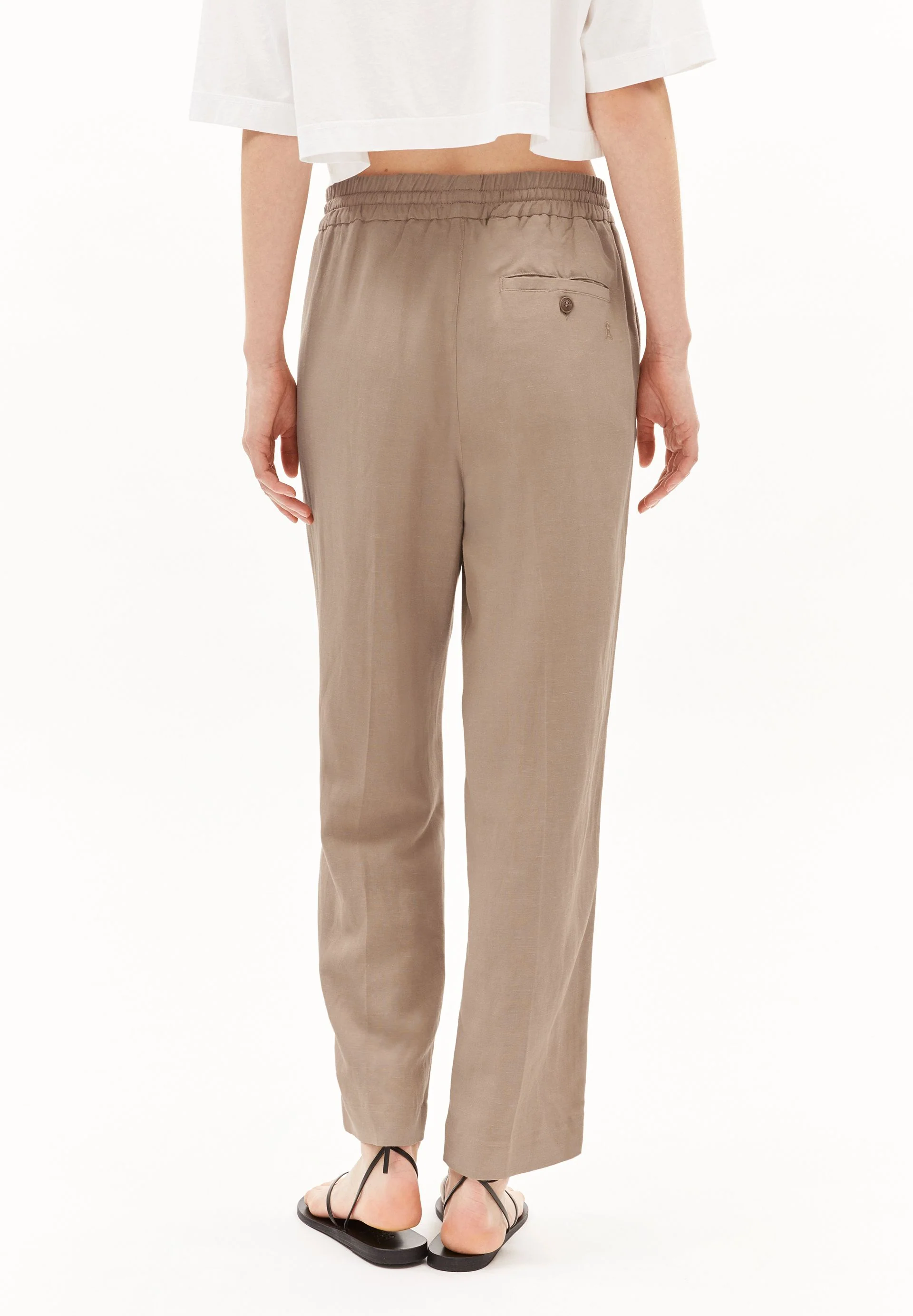 KAADIA TAPERED LINO | cinnamon dust - Image 2
