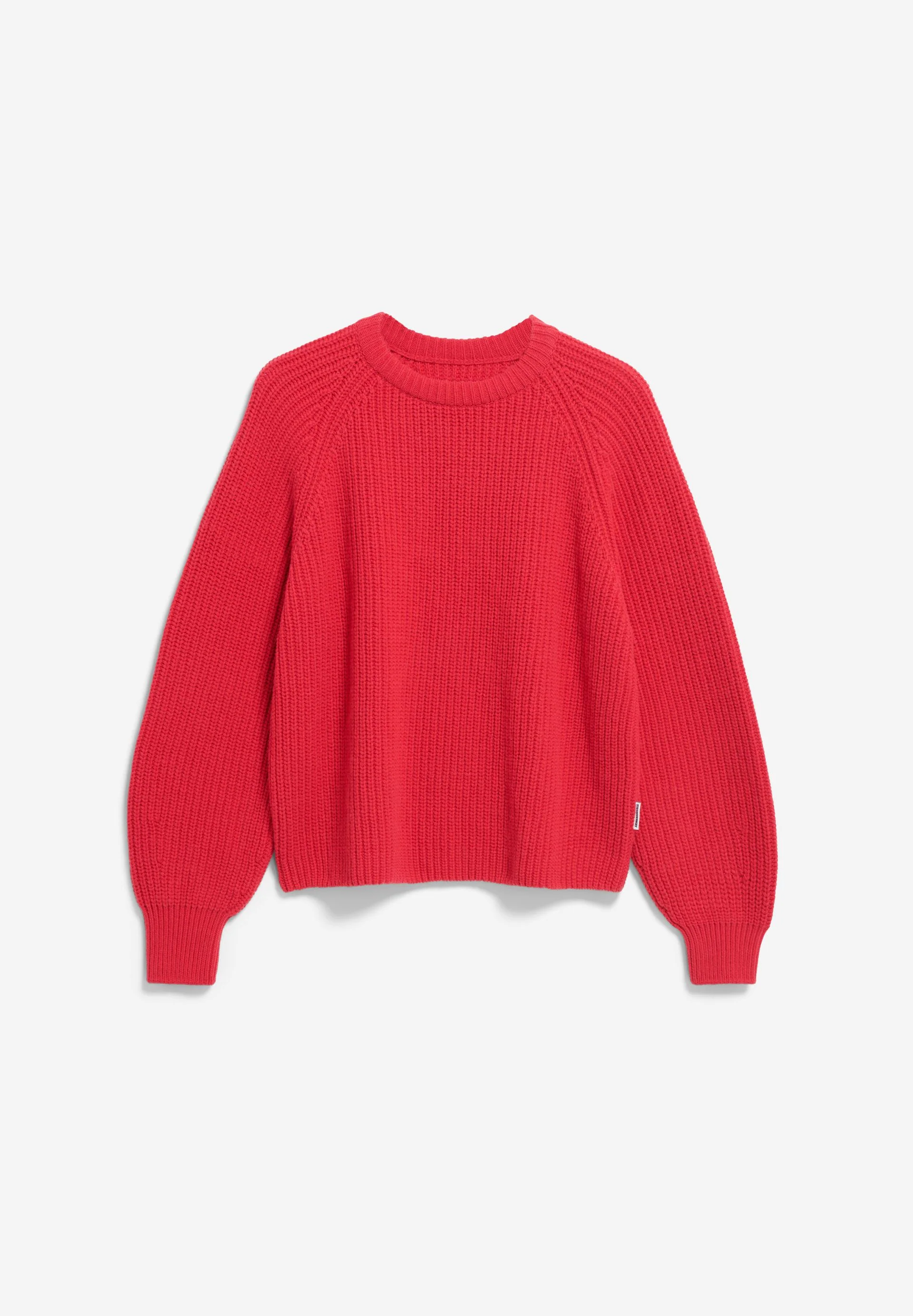 RIB KNIT SWEATER | candy apple - Image 7
