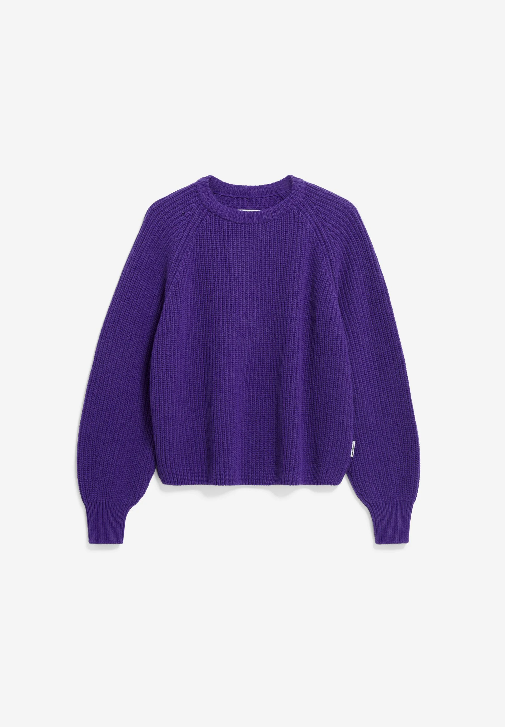 RIB KNIT SWEATER | indigo lilac - Image 6