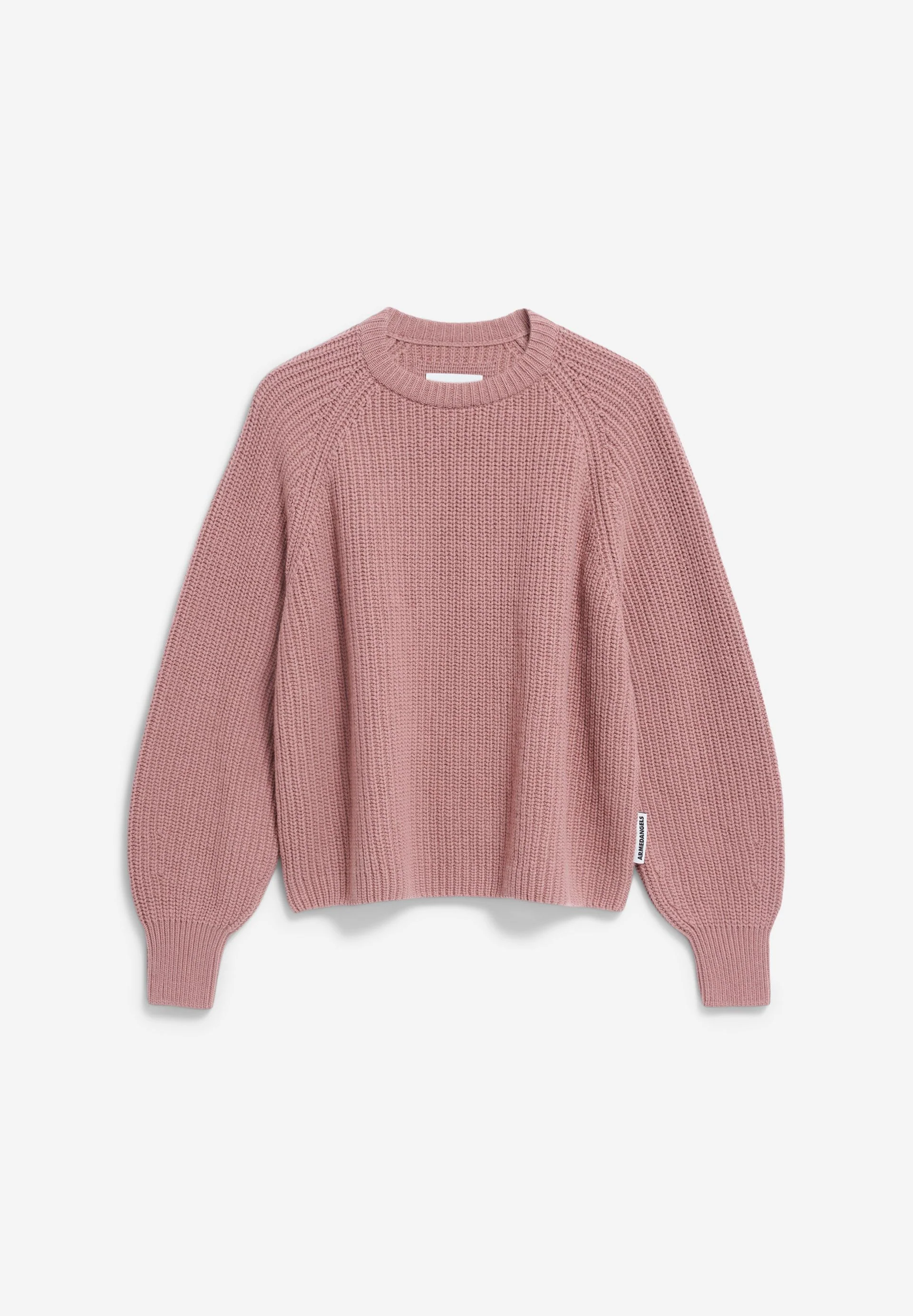 RIB KNIT SWEATER | light berry - Image 6