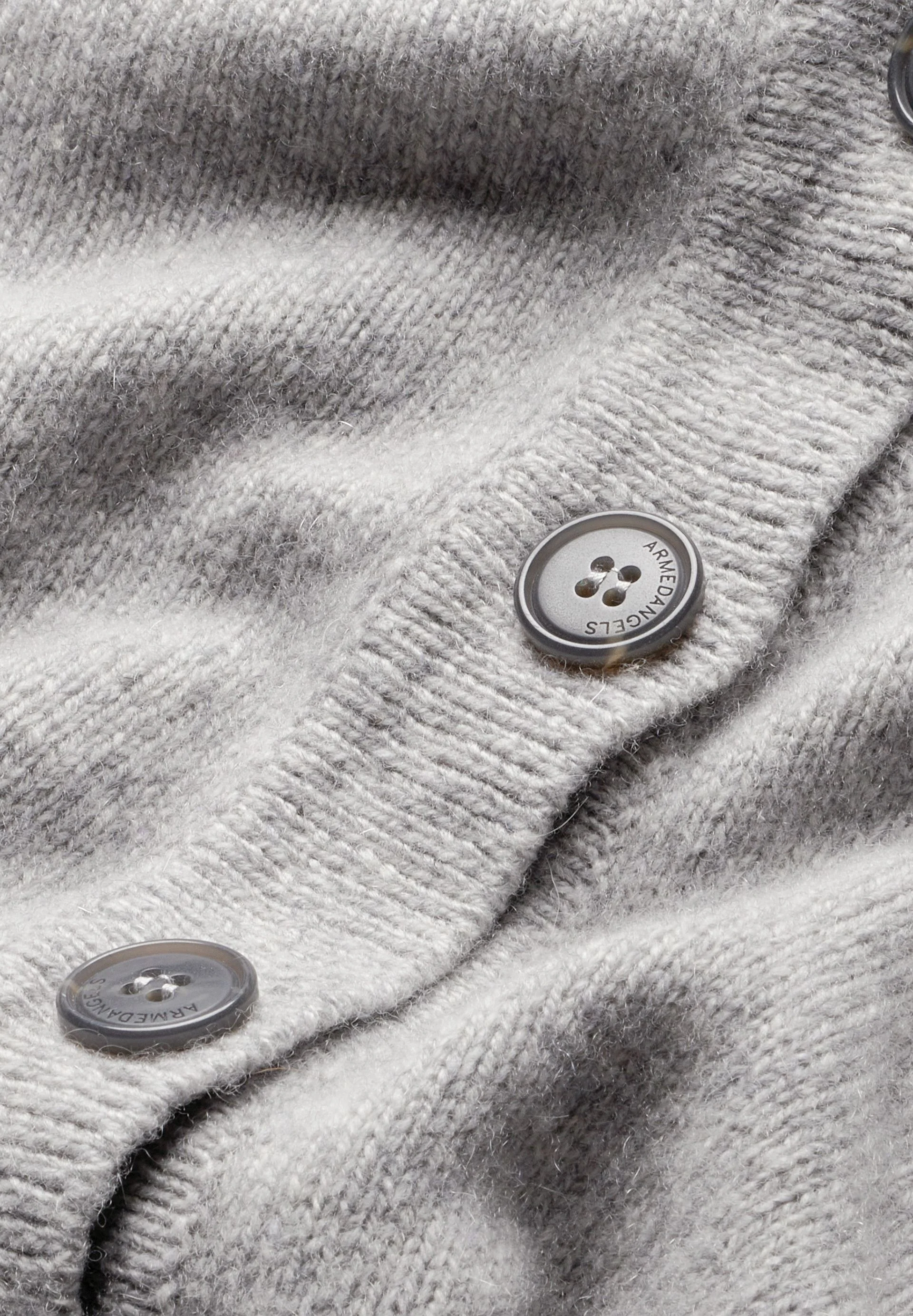 KAAJA STRICKJACKE | silver melange - Image 6