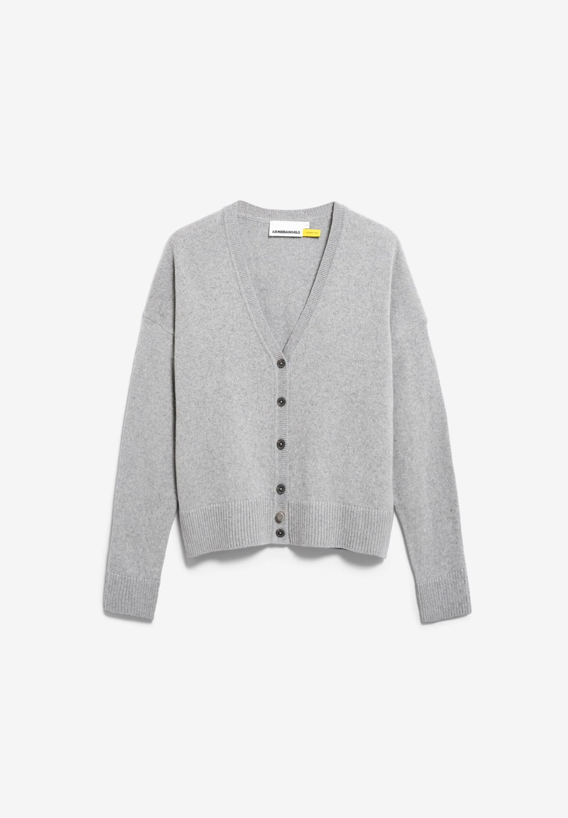 KAAJA STRICKJACKE | silver melange - Image 7