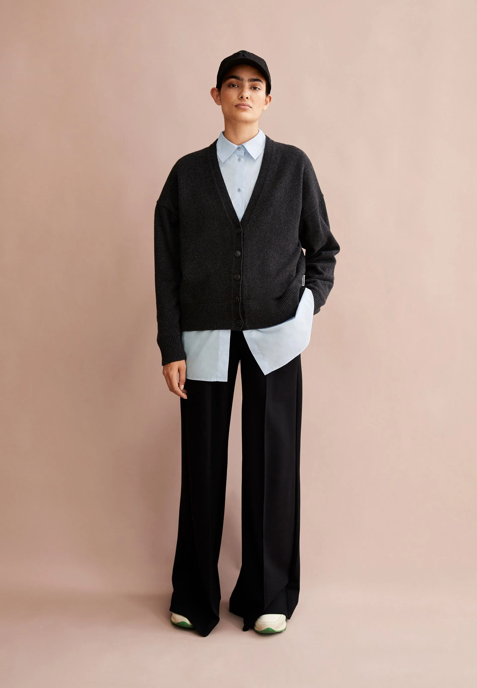 KAAJA STRICKJACKE | steel melange - Image 4