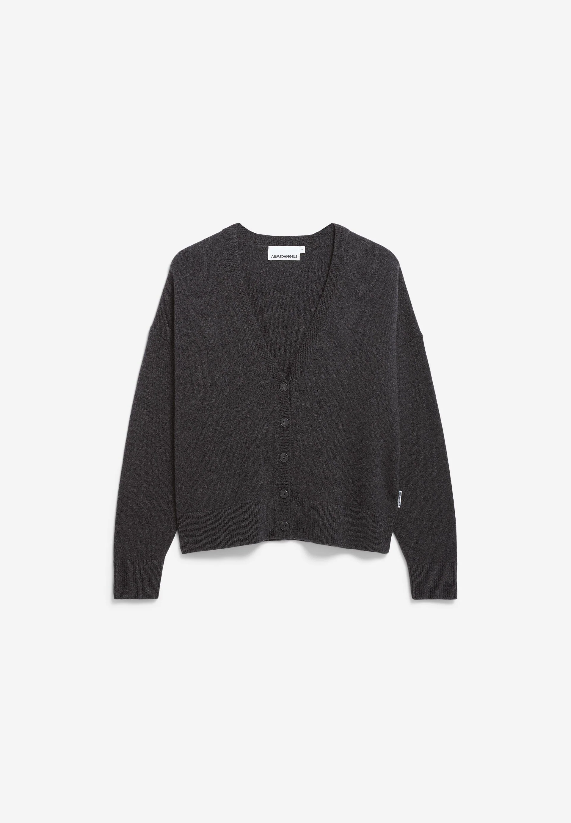 KAAJA STRICKJACKE | steel melange - Image 6