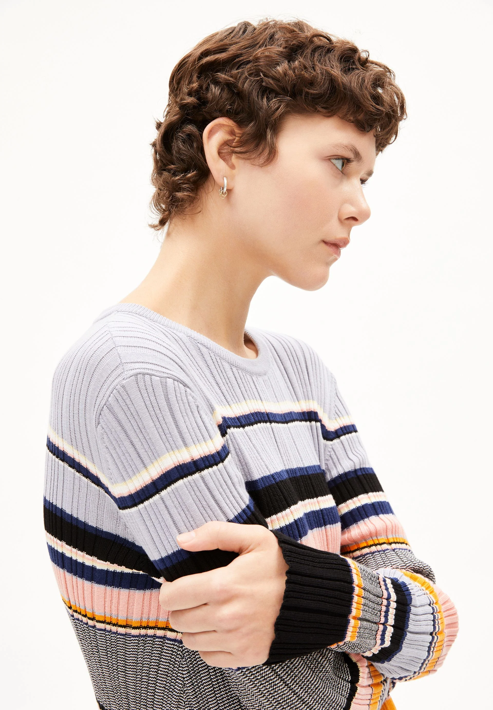 KAAMILA STRIPES | misty morning-deep rosalilly - Image 3