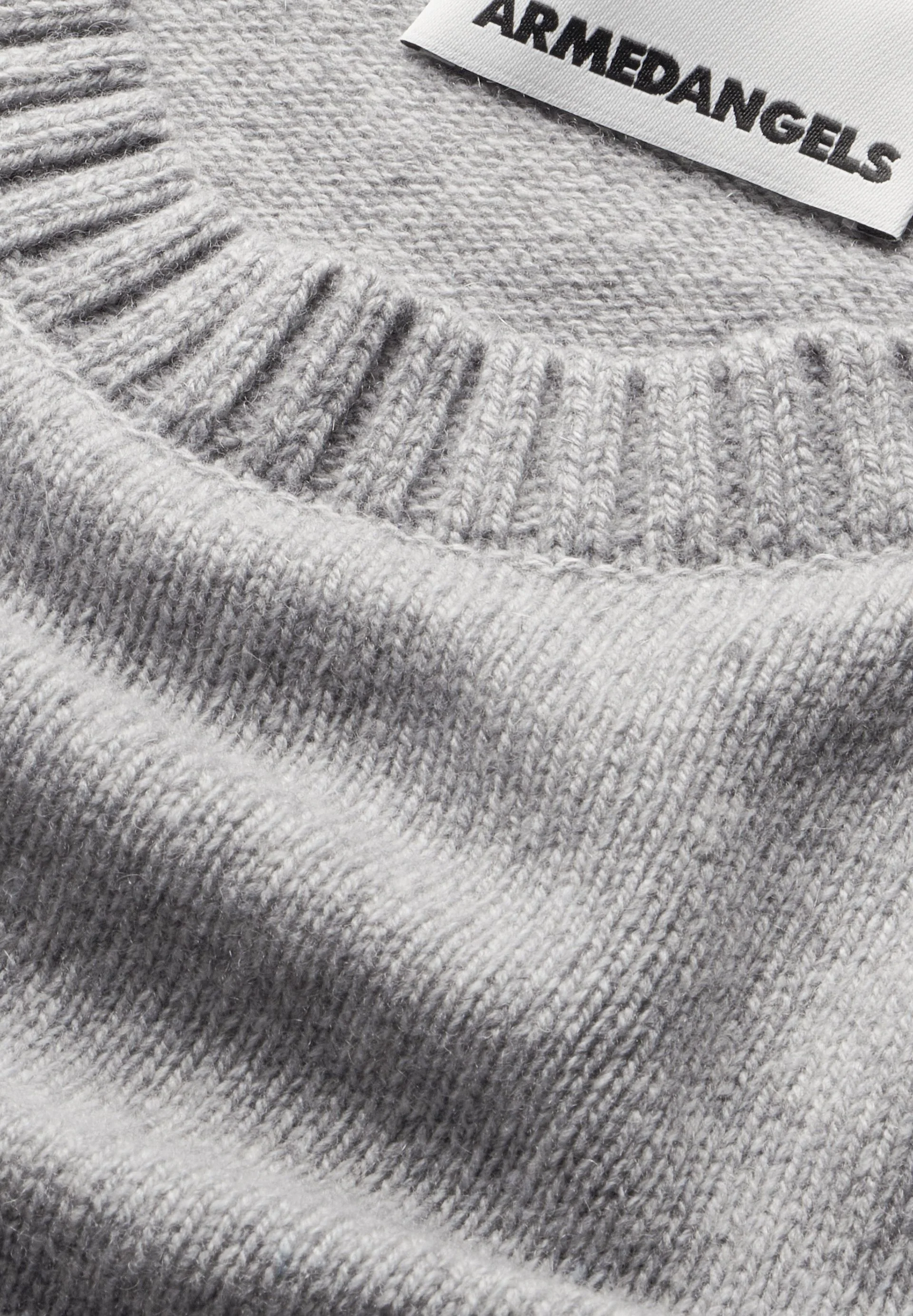 KAARALI STRICKPULLOVER | silver melange - Image 6