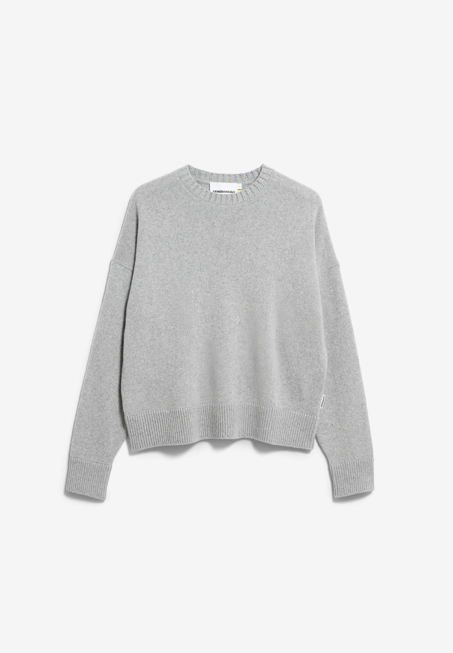 KAARALI STRICKPULLOVER | silver melange - Image 7