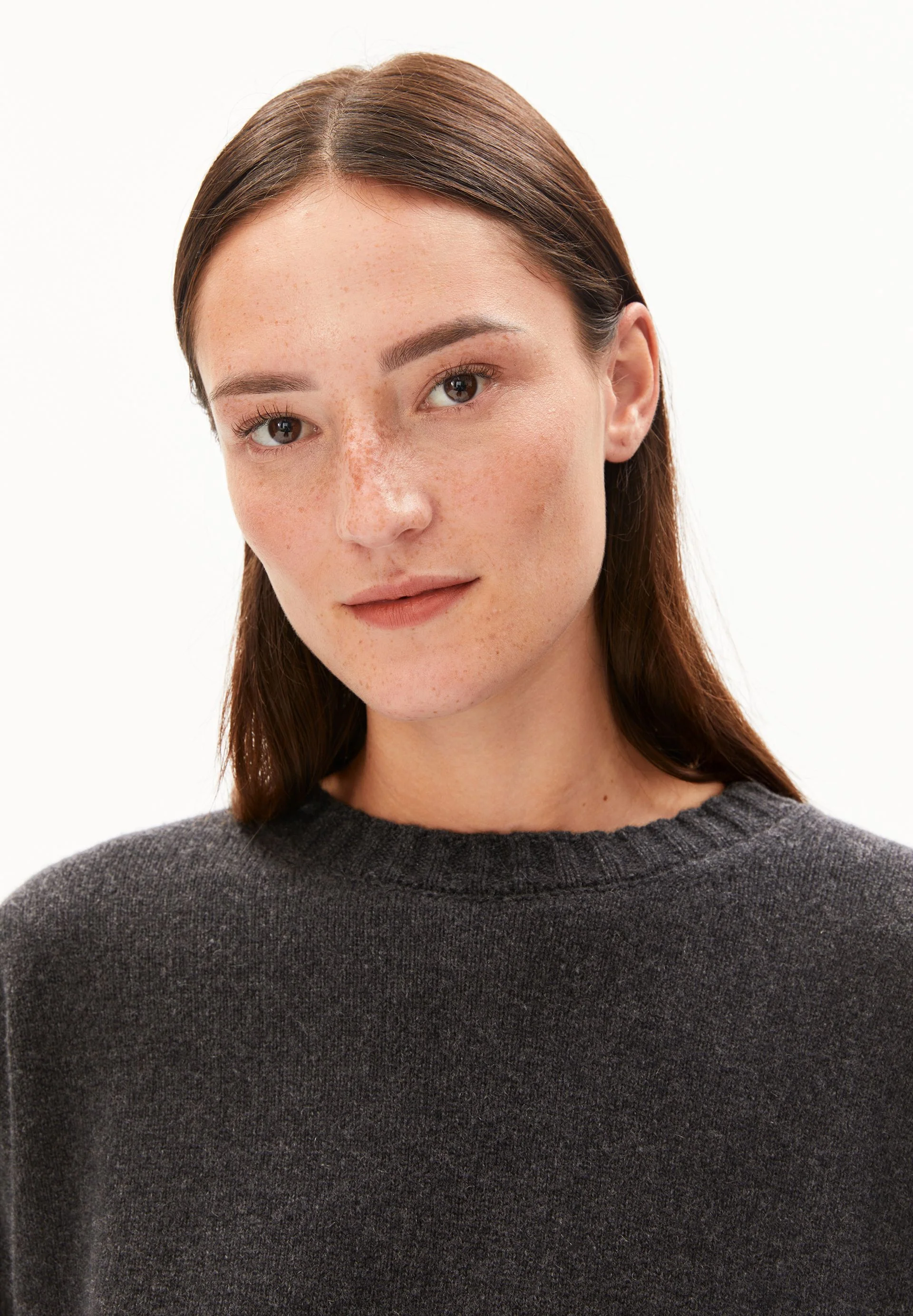 KAARALI STRICKPULLOVER | steel melange - Image 3