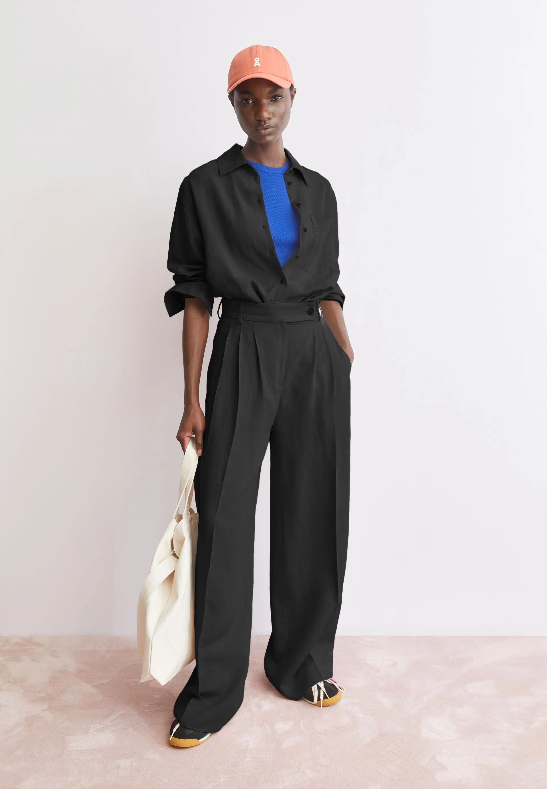 KAAYUA LEINENHOSE | black - Image 4