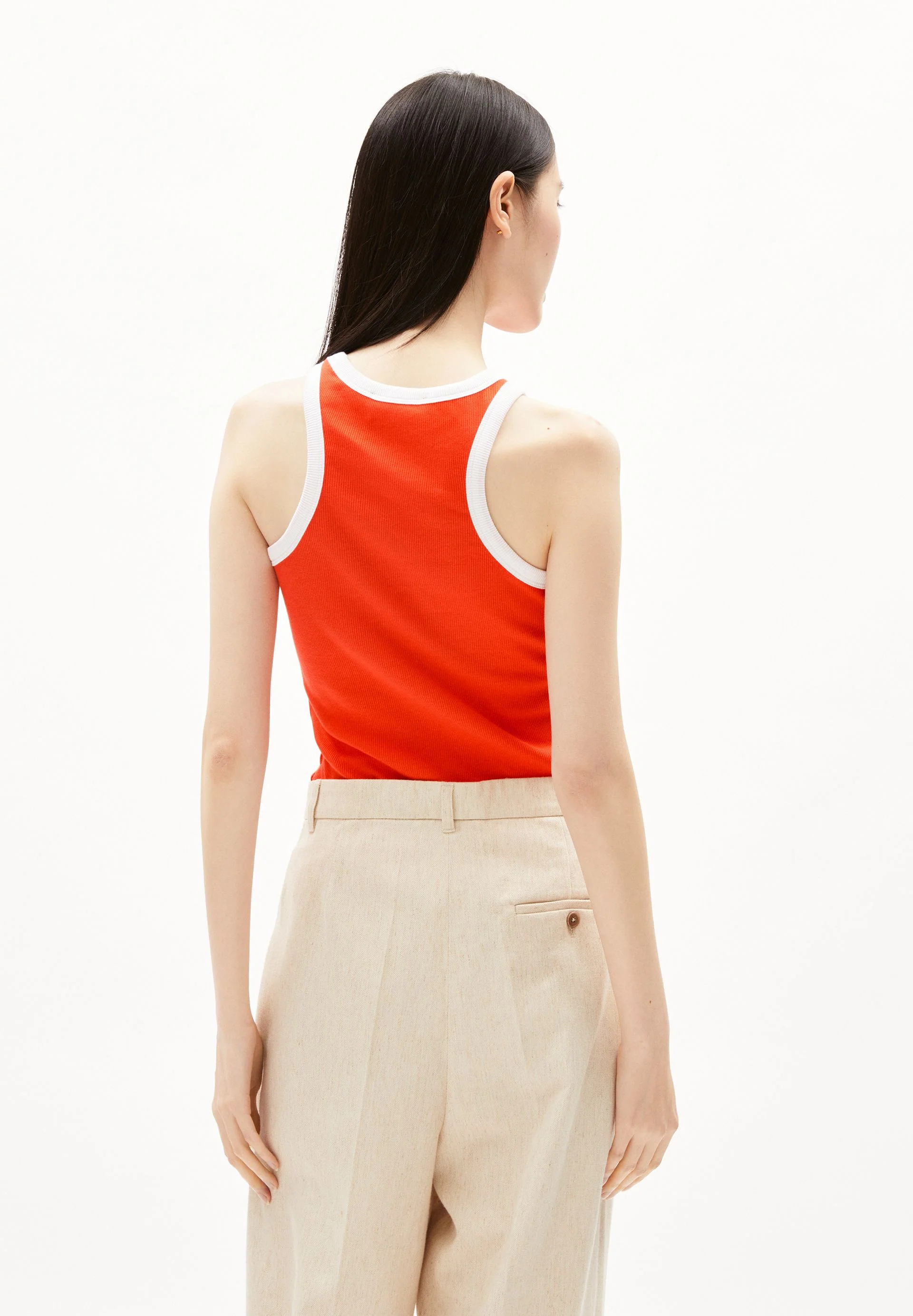 KANITAA CONTRAST | poppy red-white - Image 2
