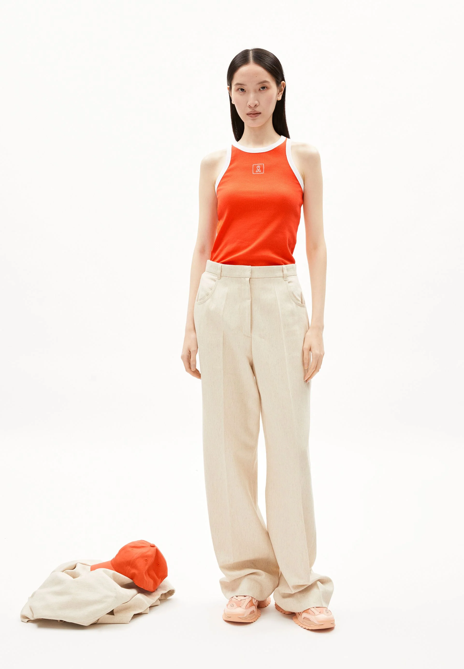 KANITAA CONTRAST | poppy red-white - Image 5