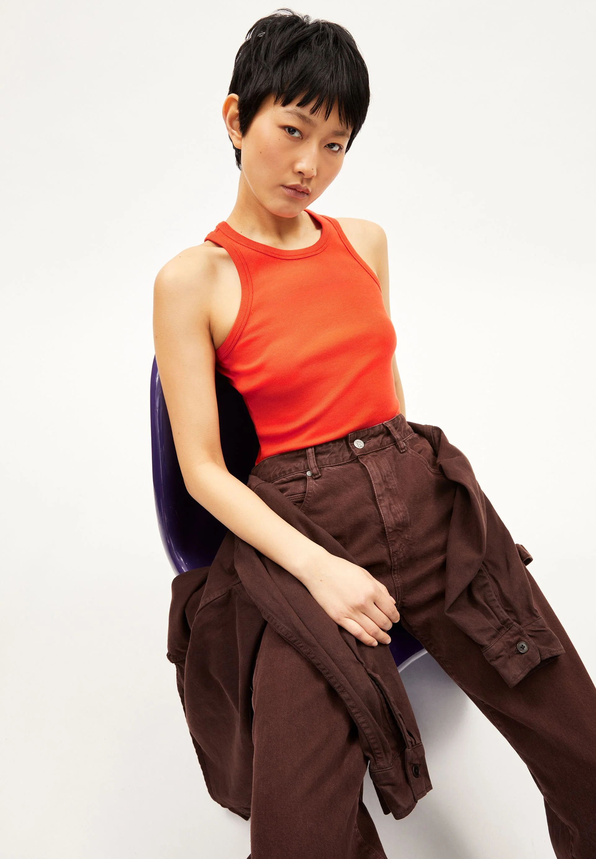 KANITAA RIPP-TOP | emergency red - Image 4