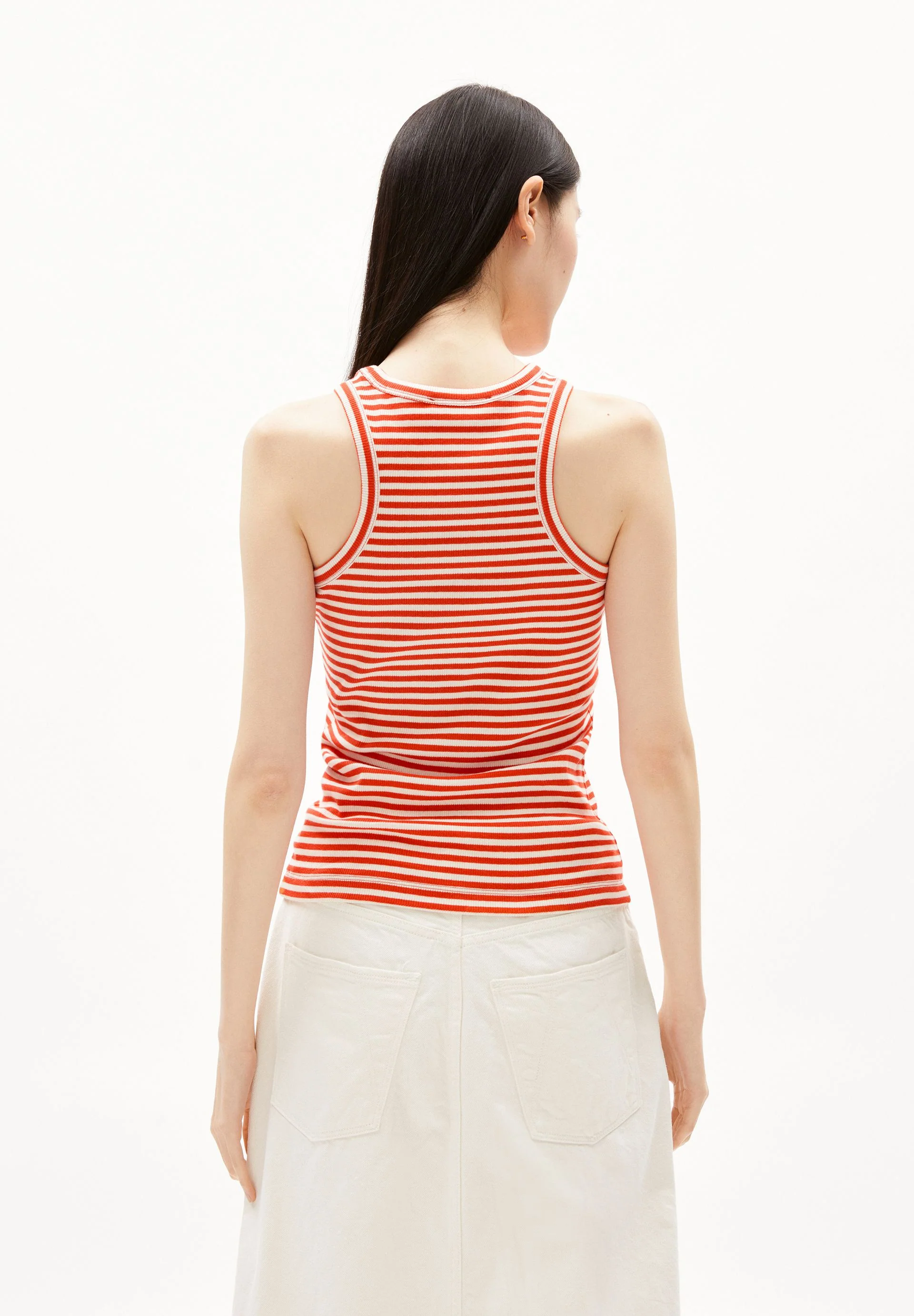 KANITAA STRIPES | poppy red-oatmilk - Image 2