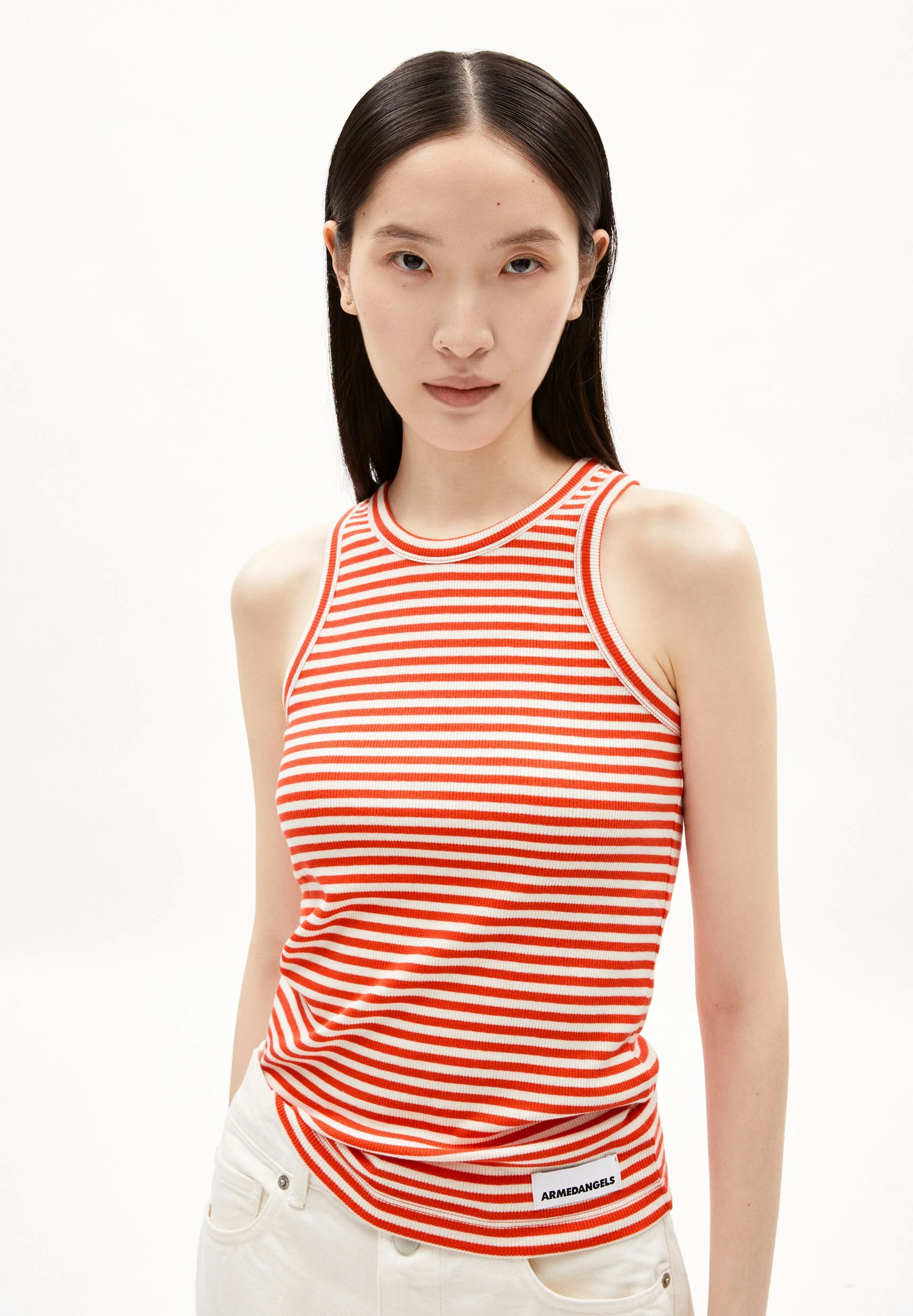 KANITAA STRIPES | poppy red-oatmilk - Image 3