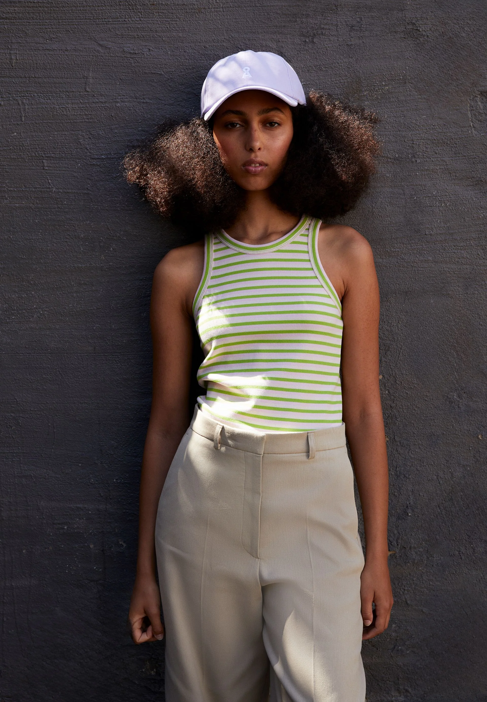 KANITAA STRIPES | super lime-pink light - Image 4