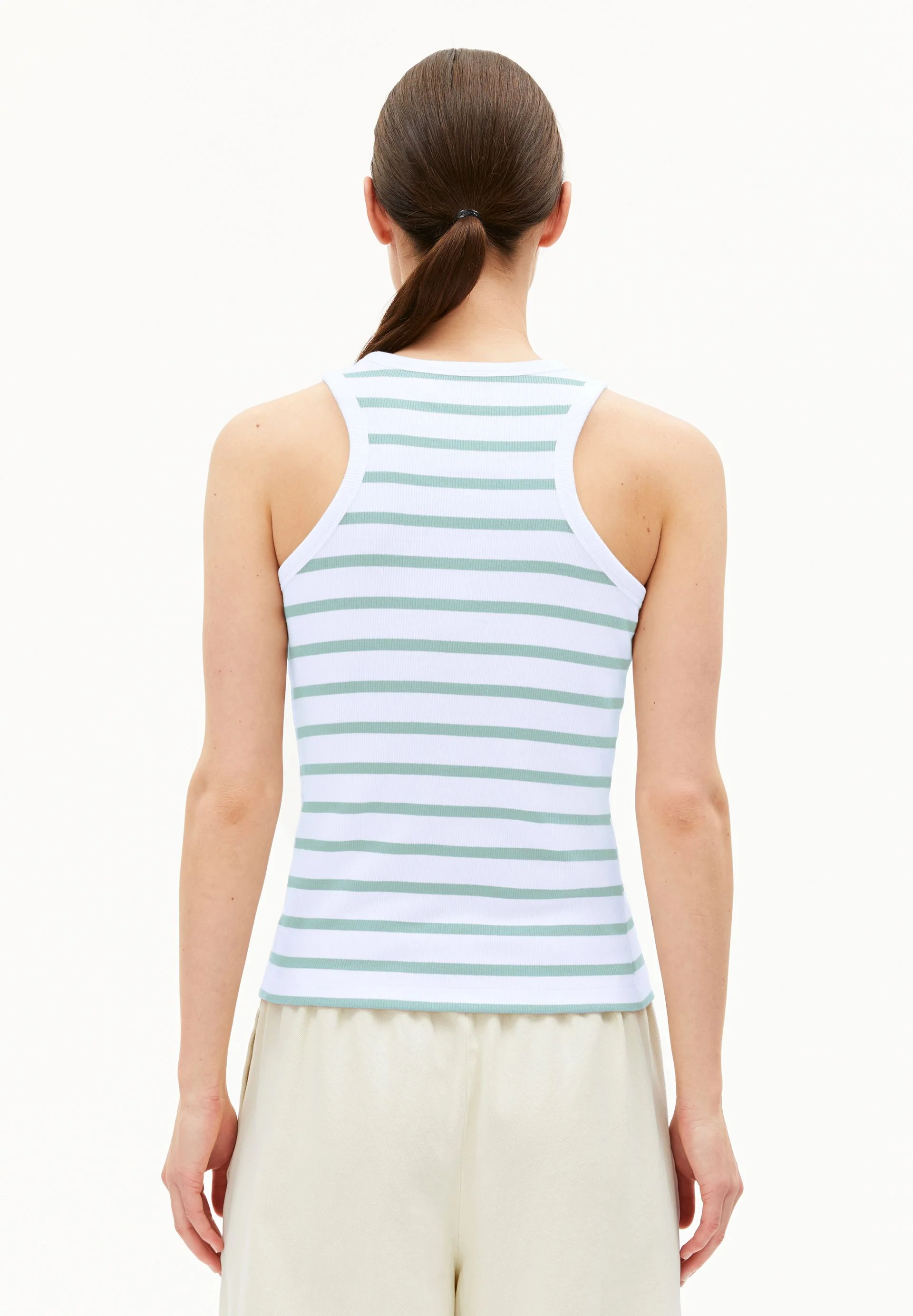 KANITAA GESTREIFTES TOP | white-foam - Image 2