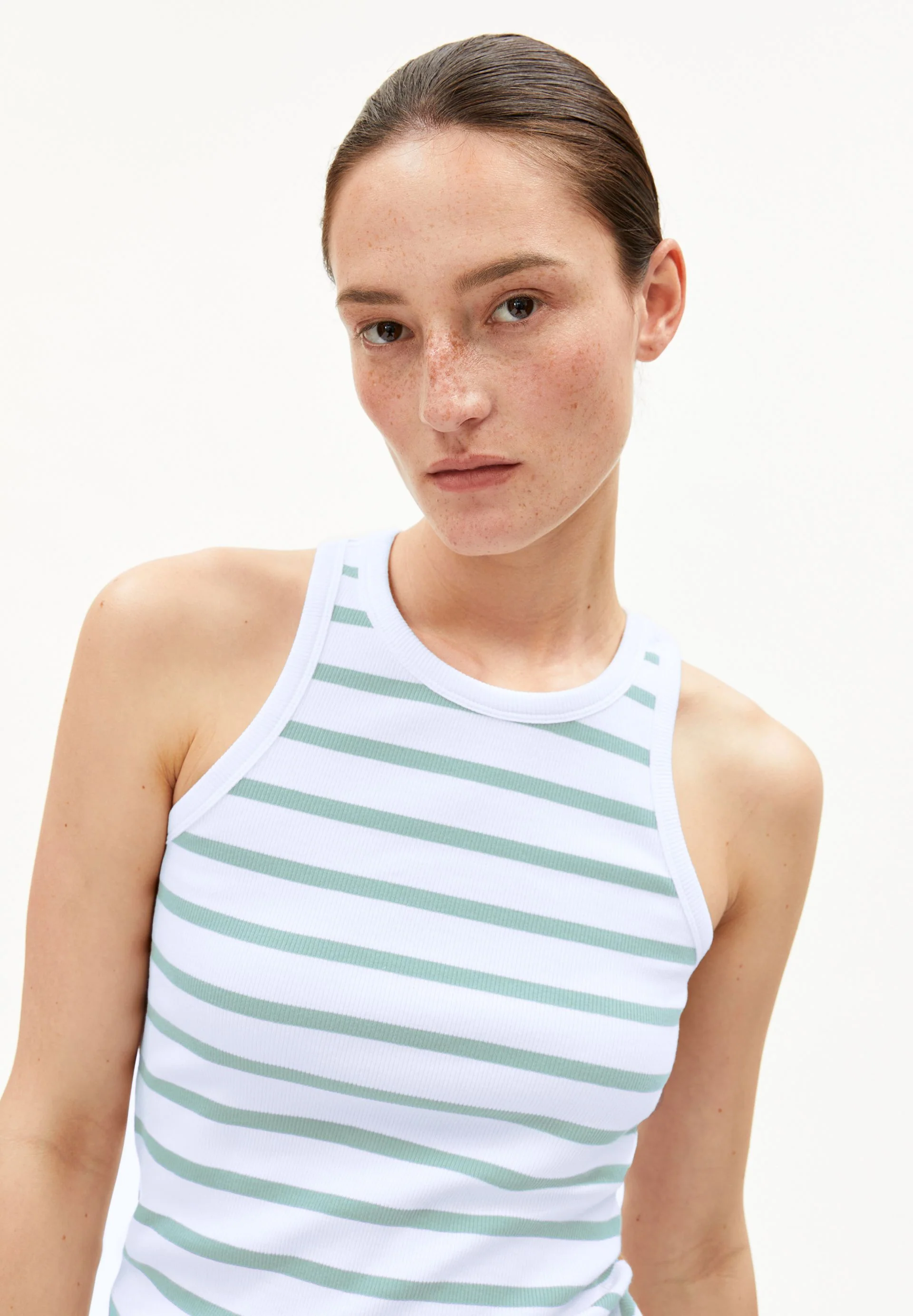 KANITAA GESTREIFTES TOP | white-foam - Image 3