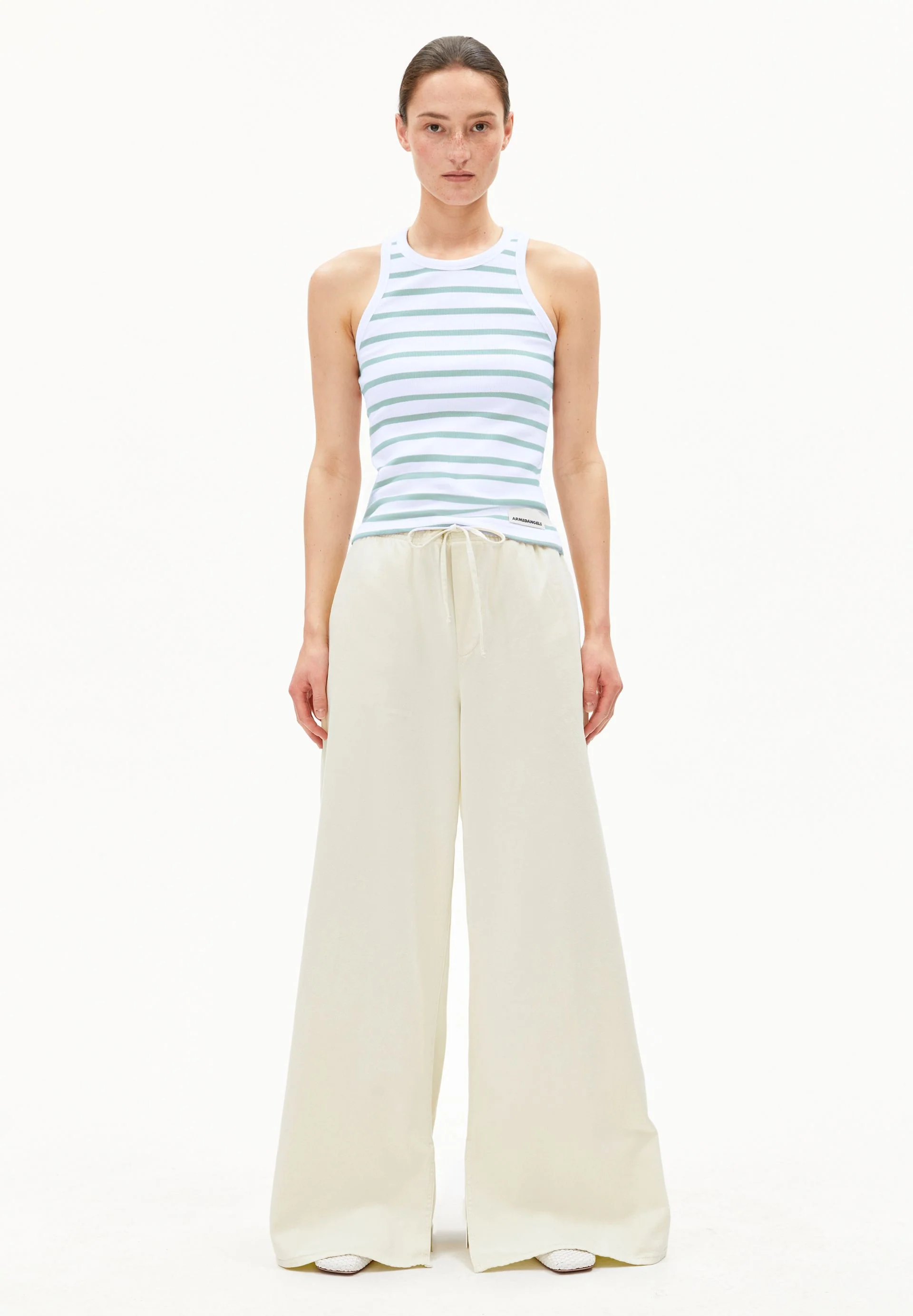 KANITAA GESTREIFTES TOP | white-foam - Image 5