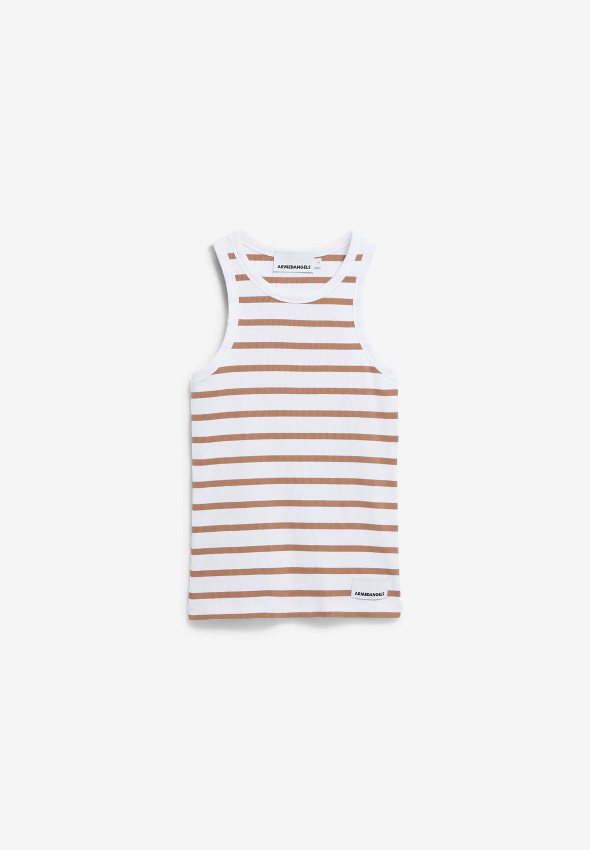 KANITAA GESTREIFTES TOP | white-pale umber - Image 6
