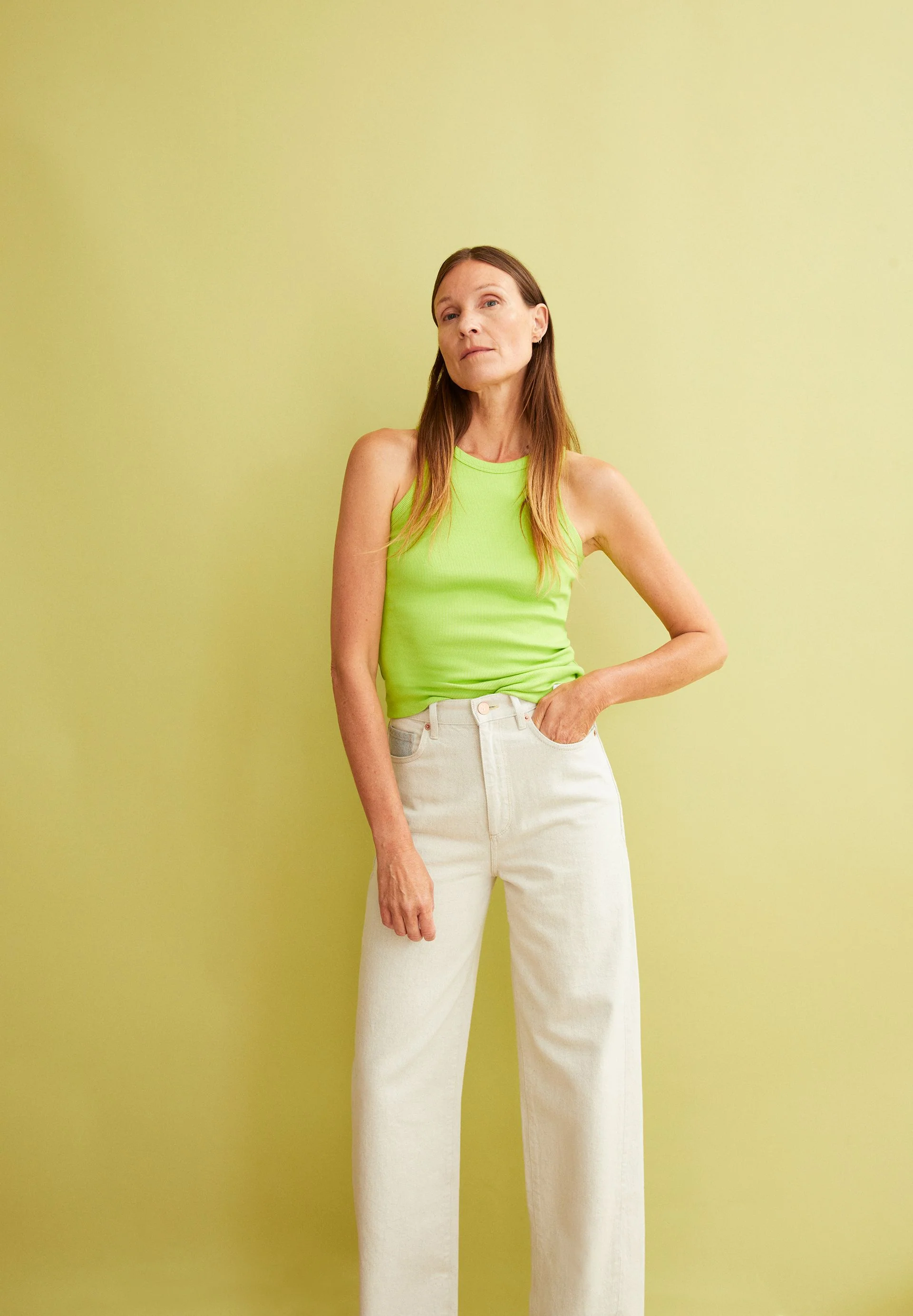 KANITAA RIPP-TOP | super lime - Image 4