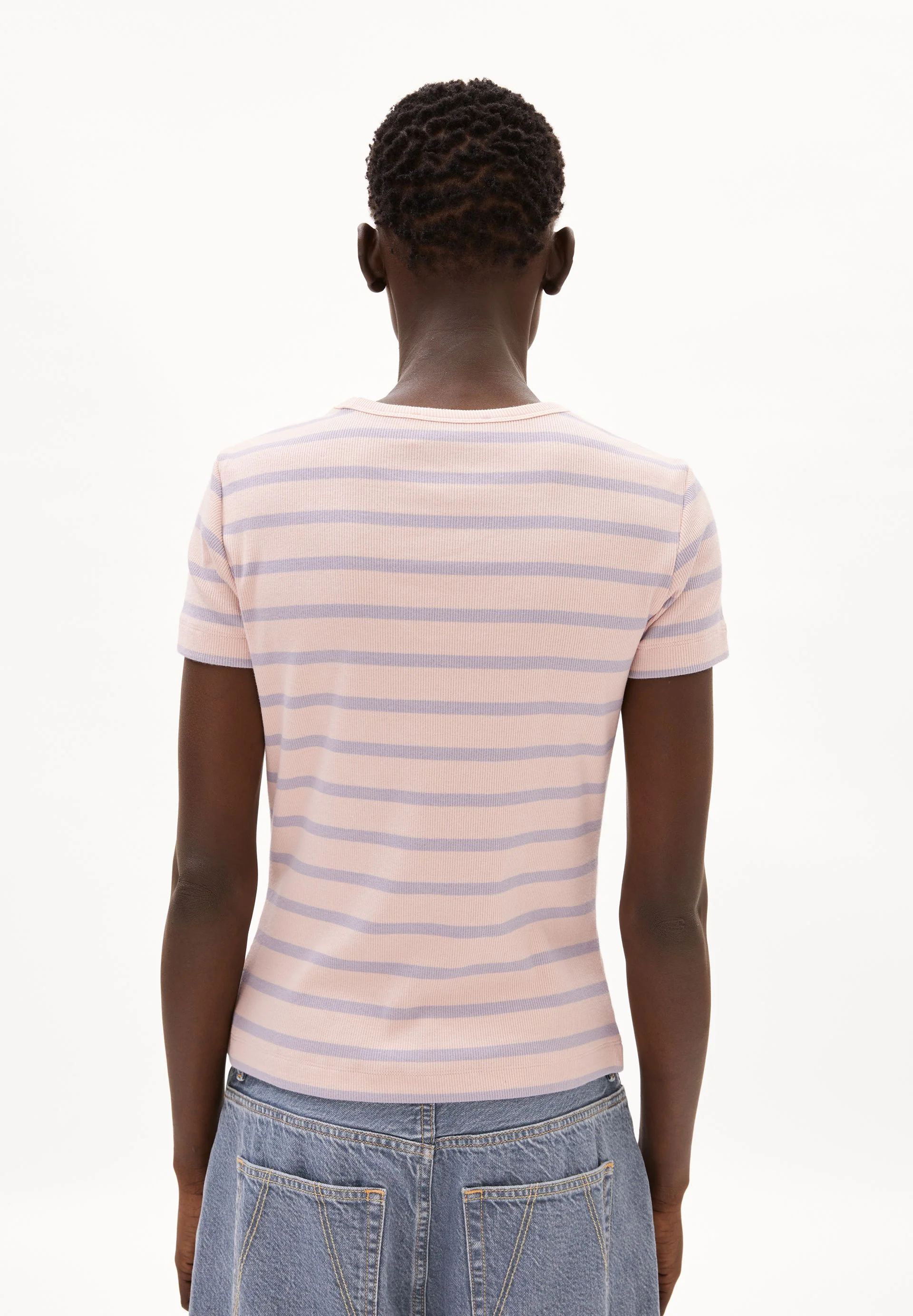 KARDAA GESTREIFTES RIPP-T-SHIRT | rosalilly-misty morning - Image 2